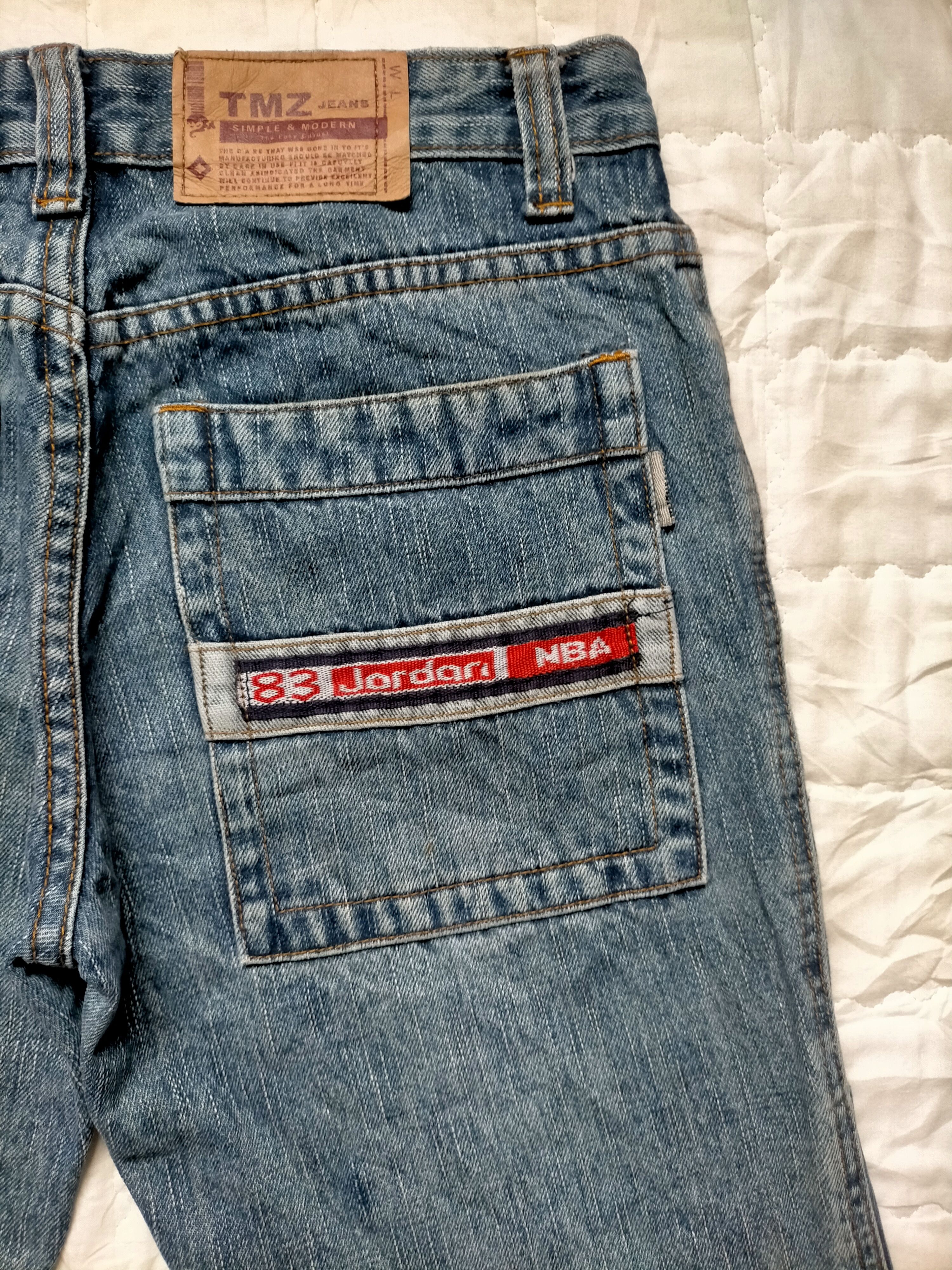 Hysteric Glamour × Japanese Brand Flare Jeans Jordan 83 Nba Tzm Boot cut Denim Size US 30 / EU 46 - 11 Thumbnail