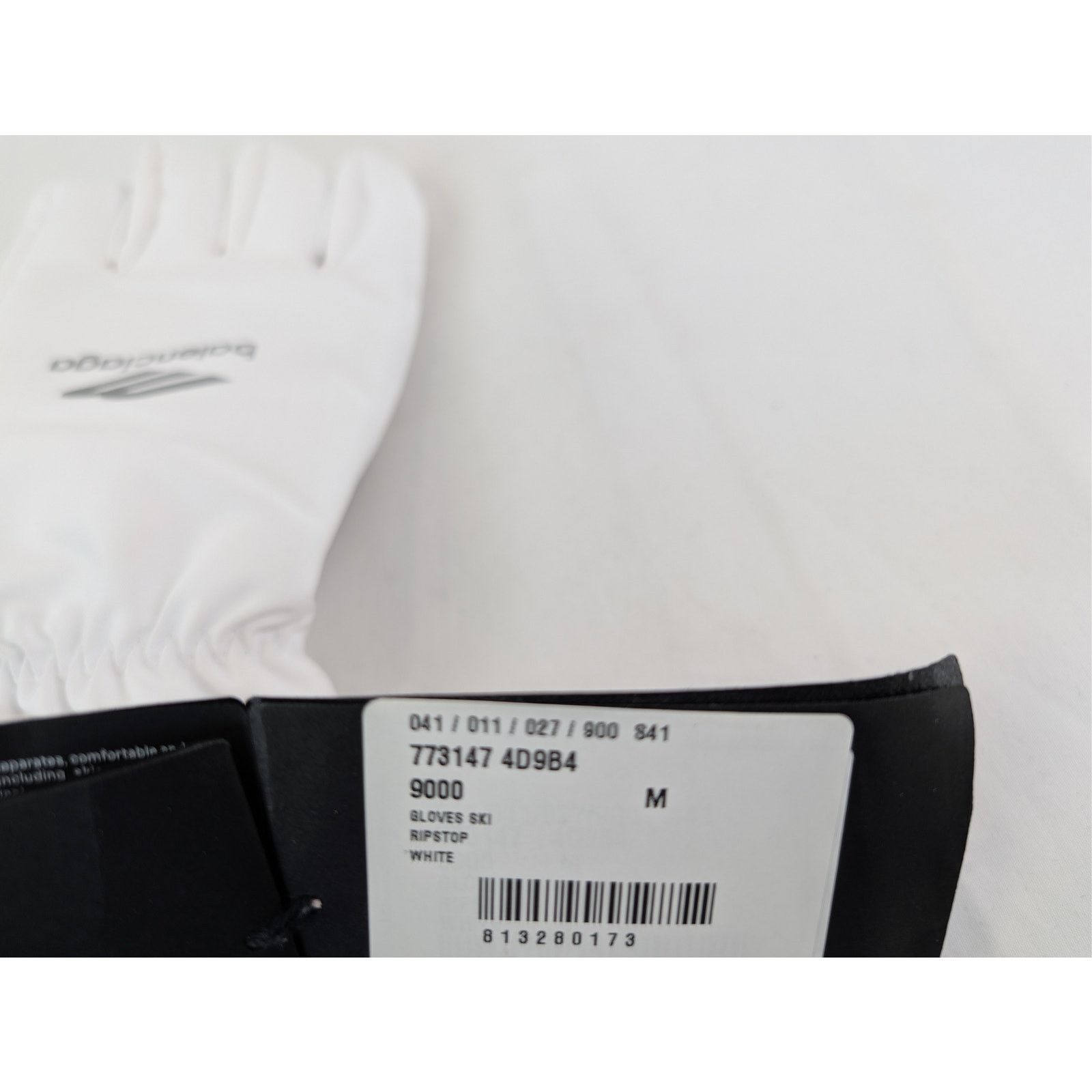 Balenciaga o1rshd1 Size: M / Ripstop Ski Gloves in White Size ONE SIZE - 19 Thumbnail