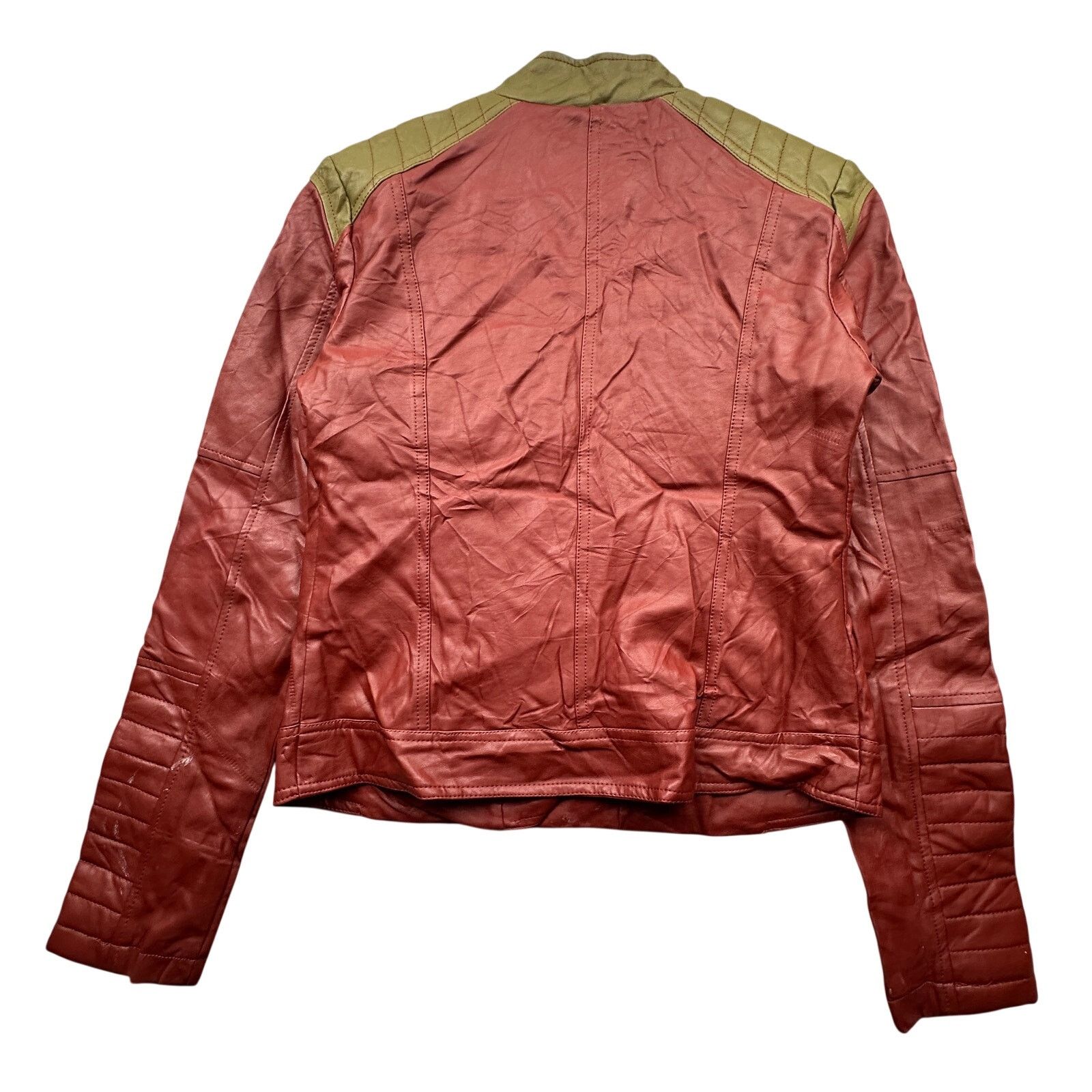 DC Comics Wonder Woman Robe Factory Faux Leather Jacket Womens Medium Size M / US 6-8 / IT 42-44 - 2 Thumbnail