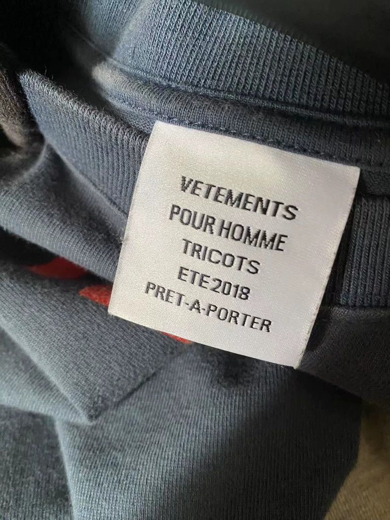 Vetements Vetements Patchwork Long Sleeve Thick Material Three Color Size US M / EU 48-50 / 2 - 6 Thumbnail