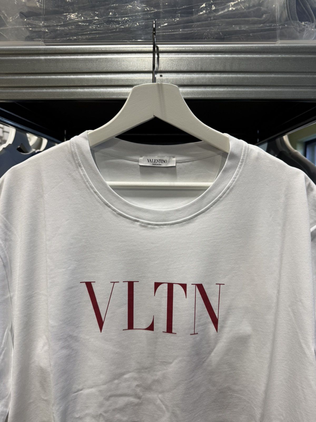 Valentino Valentino VLTN Logo T-Shirt NEW 600$ Size US XXL / EU 58 / 5 - 2 Thumbnail