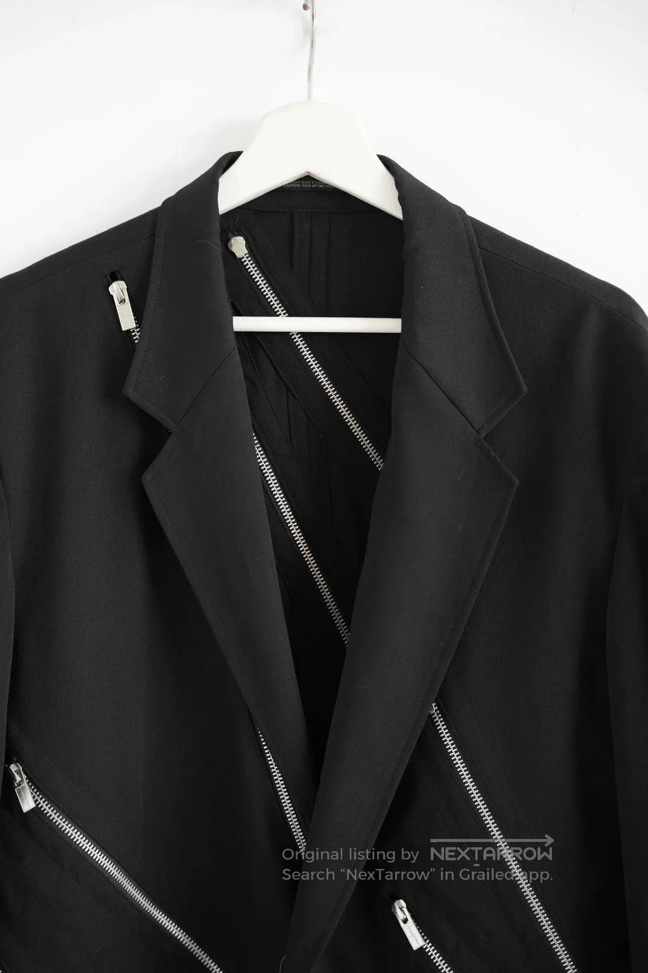 Yohji Yamamoto Yohji Yamamoto 22SS Wool Blazer. Size US S / EU 44-46 / 1 - 3 Thumbnail