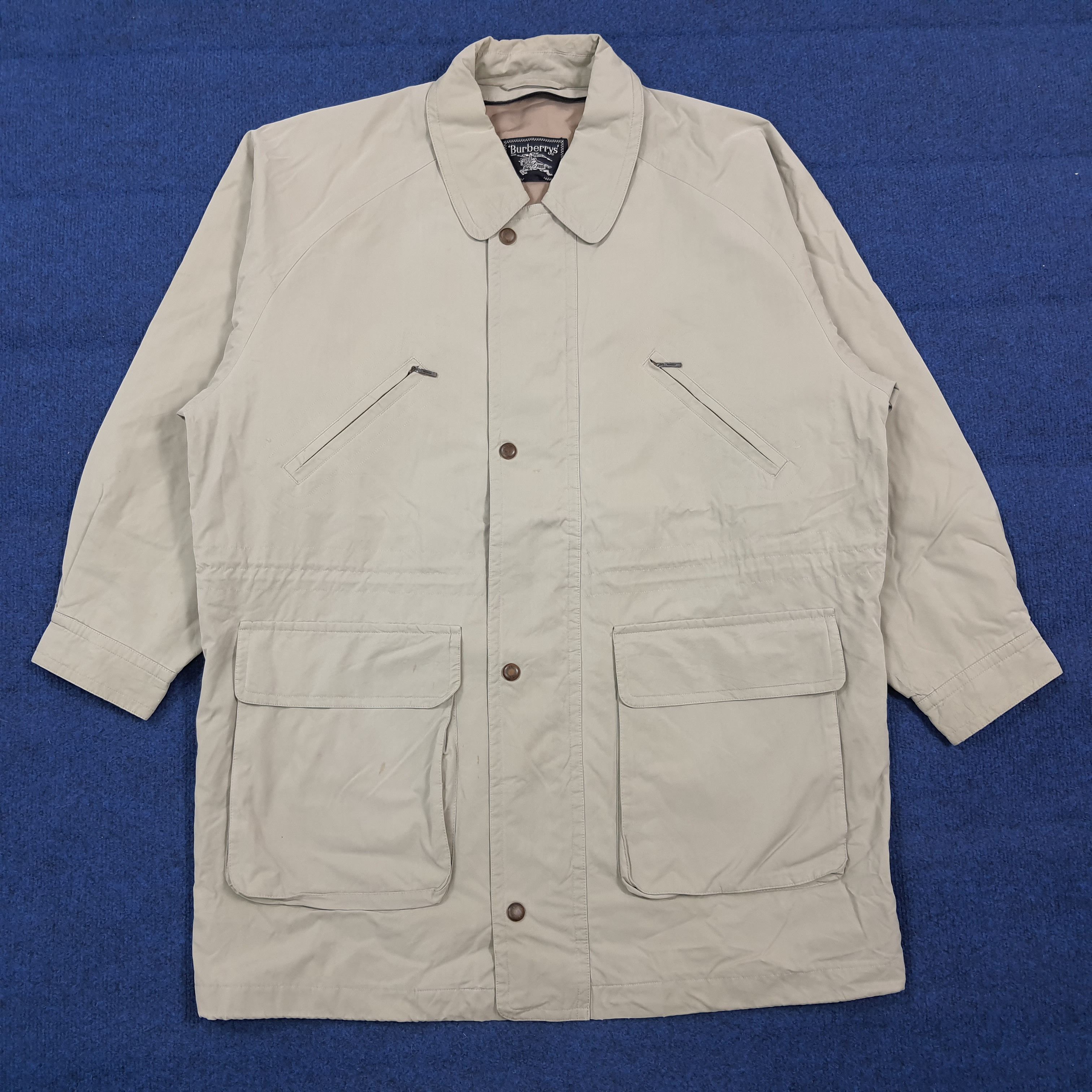 Burberry Vintage Burberrys Prorsum Field Jacket Parka Beige C307N15 Size US XL / EU 56 / 4 - 1 Thumbnail