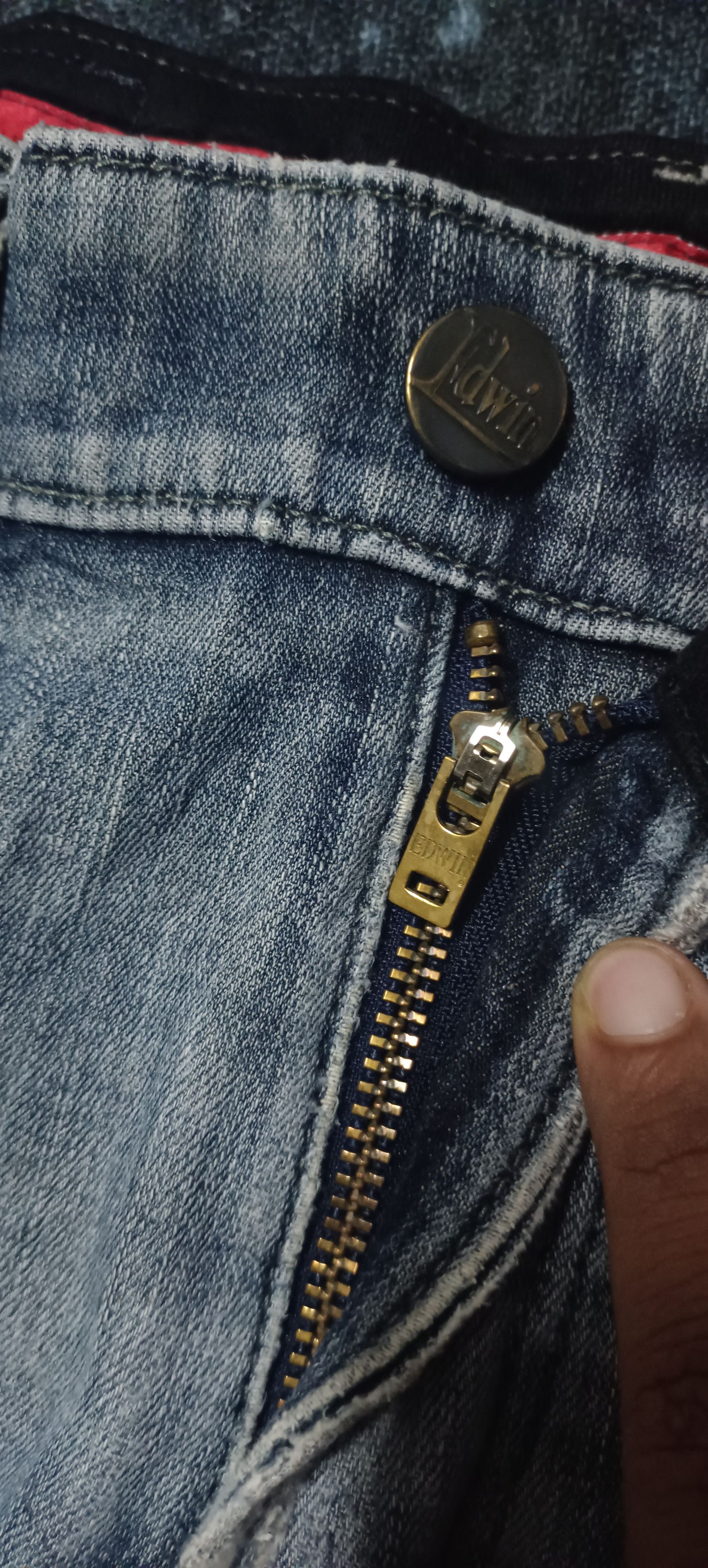 Edwin × Vintage Edwin Wild Fire Jeans Denim Pants Nice Design Size US 30 / EU 46 - 12 Thumbnail