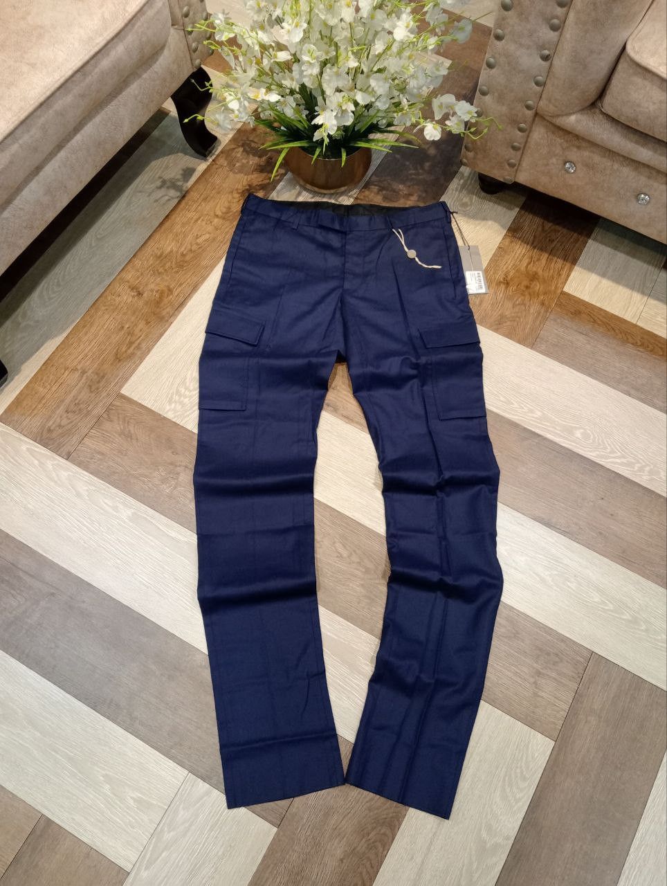 Dior DIOR HOMME PANTALONI SLIM FIT WOOL CARGO PANTS Size US 33 - 1 Thumbnail