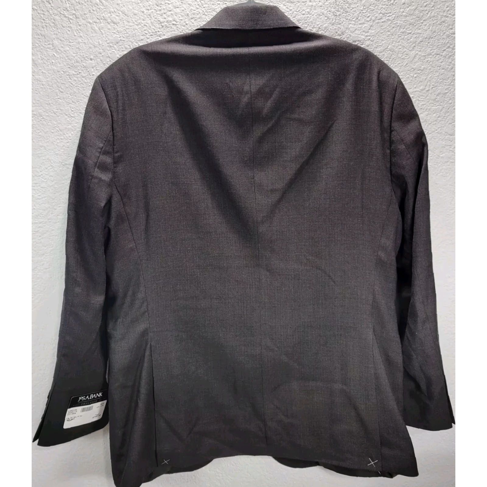 Jos. A. Bank VINTAGE Jos. A. Bank Traveler Brown Wool Blazer Sport Coat Single Breasted 43R NWT Mens Blazer Wool Brown 43R NWT Size 46R - 6 Thumbnail