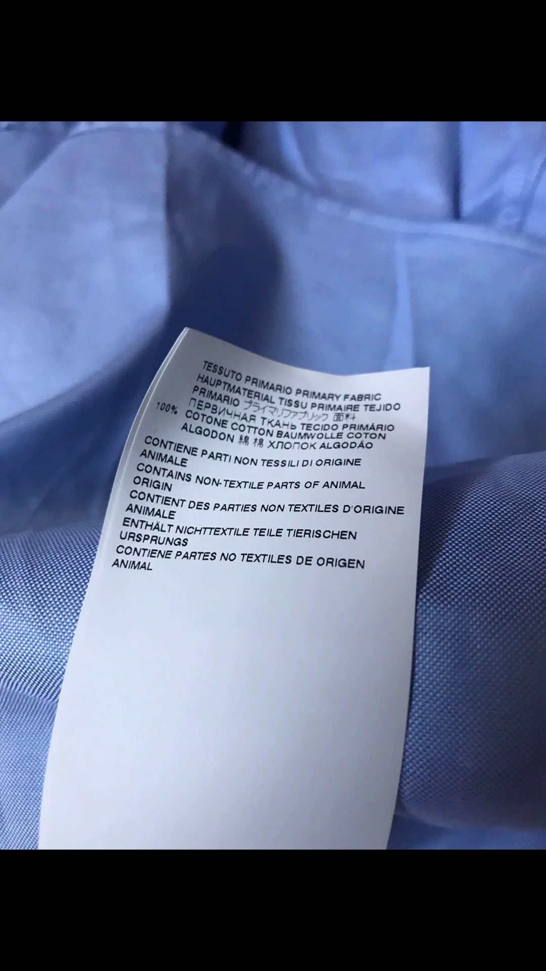 Maison Margiela Maison Margiela 41 colorblock logo stand collar shirt Size US M / EU 48-50 / 2 - 6 Thumbnail