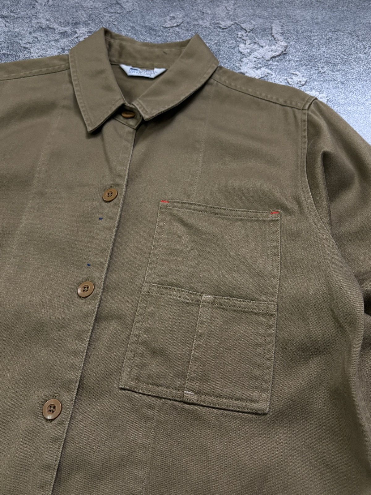 Levi's Vintage Clothing Vintage Levi’s All-Duty Workwear Jacket Brown Chore Coat F99 Size M / US 6-8 / IT 42-44 - 14 Thumbnail