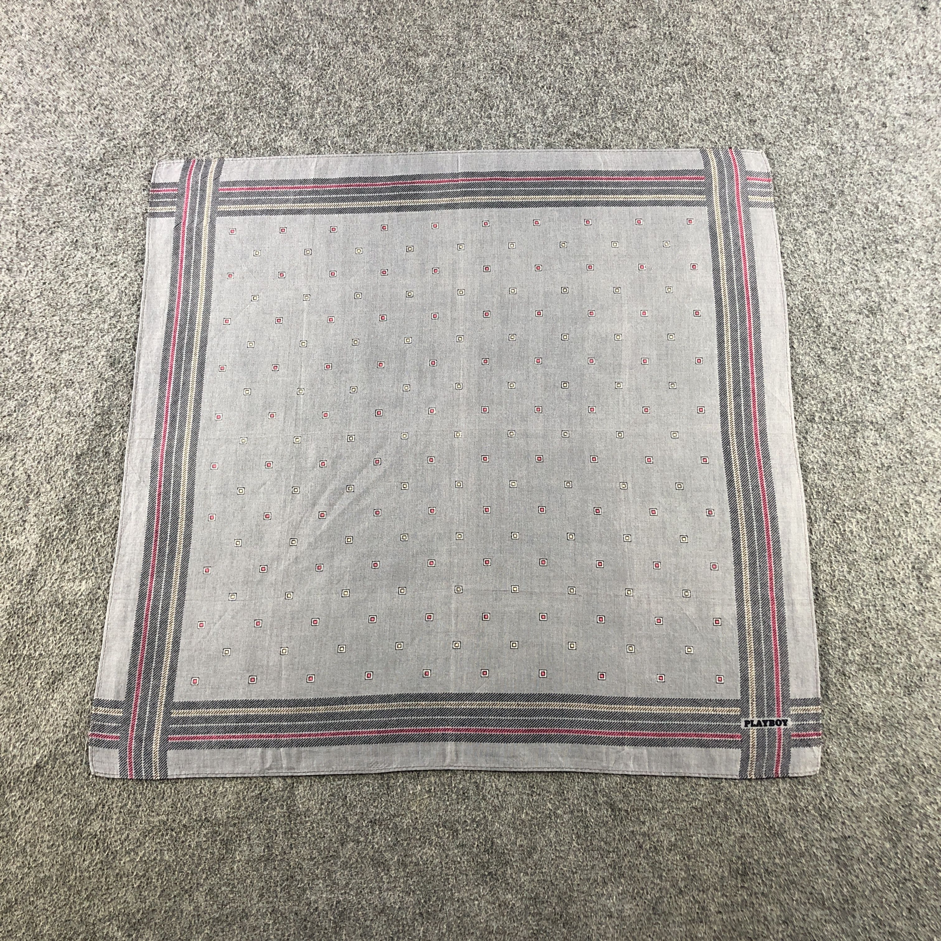 Playboy Playboy Handkerchief Neckerchief Bandana H2359 Size ONE SIZE - 2 Thumbnail
