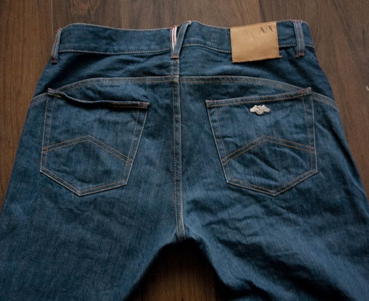 Armani Exchange Armani Exchange Jeans Selvedge Size 33x33 Size US 33 - 2 Thumbnail