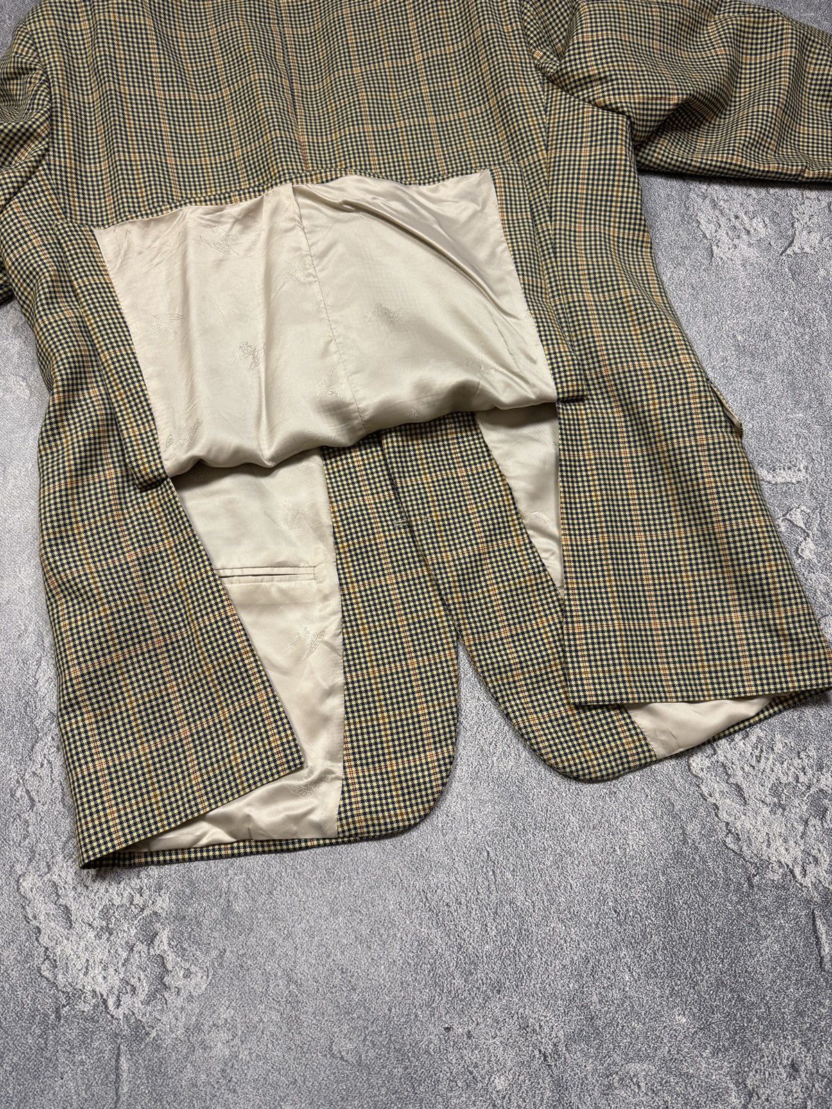 Burberry Crazy Vintage Burberry Blazer Size 54R - 7 Thumbnail