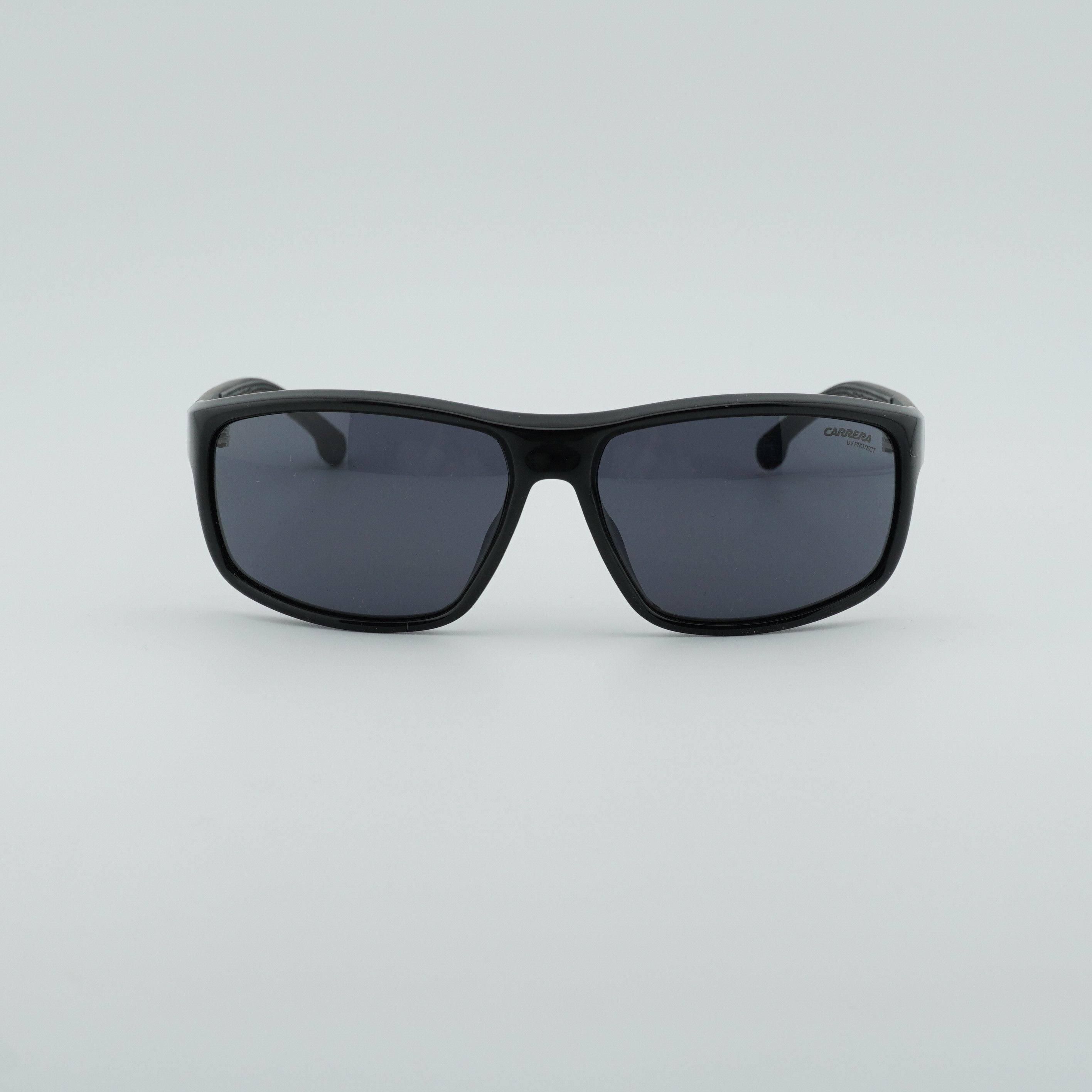 Carrera Carrera 8038/S 0807 IR Sunglasses Black Rectangle Frame Size ONE SIZE - 4 Thumbnail
