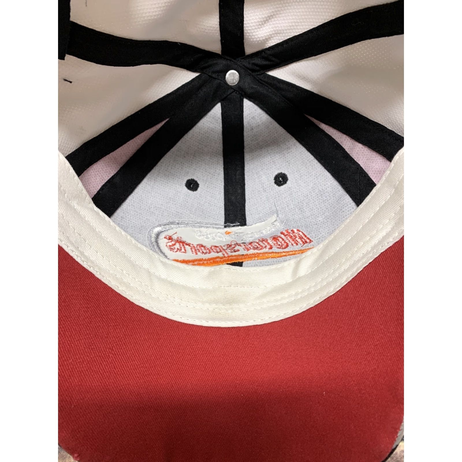 Vintage VINTAGE Parts Plus Motorsports Hat Red White Black Cap Authentic Head Shots by KC Caps Shirt? Size ONE SIZE - 7 Thumbnail