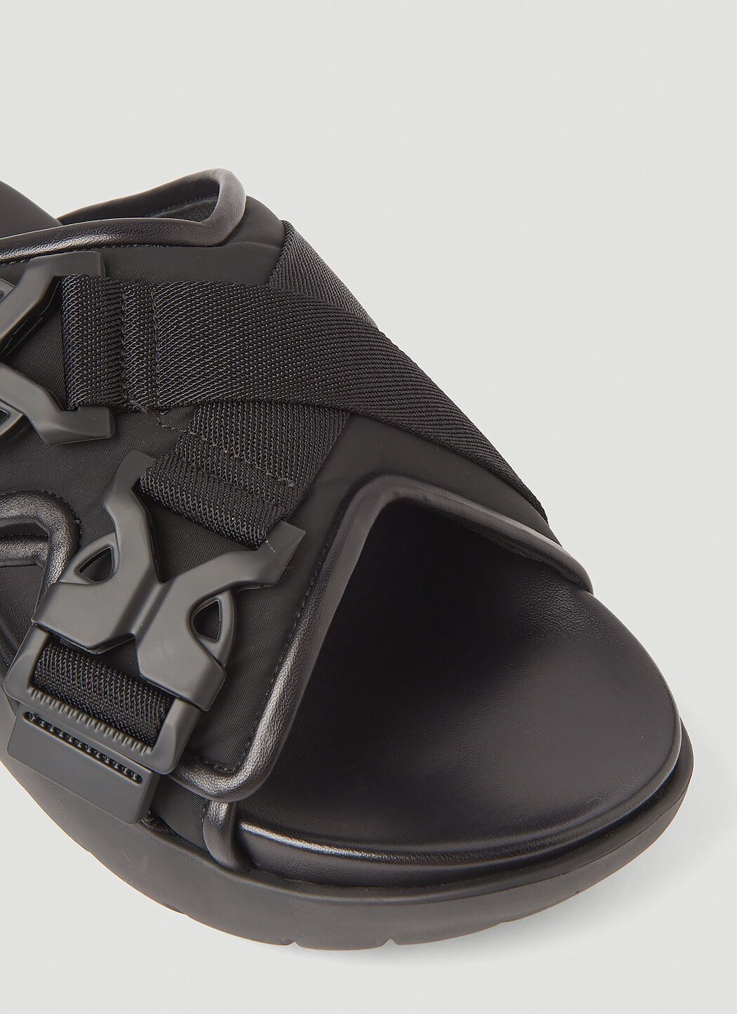 Bottega Veneta o1y0725 Slippers in Black Size US 11 / IT 41 - 4 Thumbnail