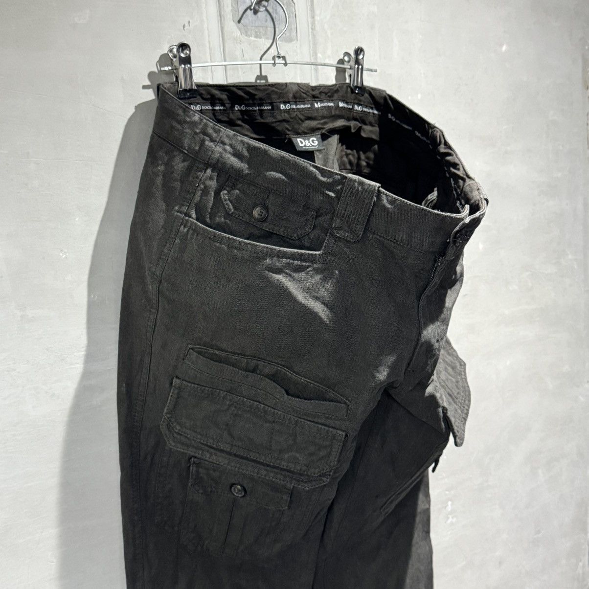 Dolce & Gabbana 2008 s/s Dolce & Gabbana Military Multipocket Cargo Pants Size US 36 / EU 52 - 6 Thumbnail