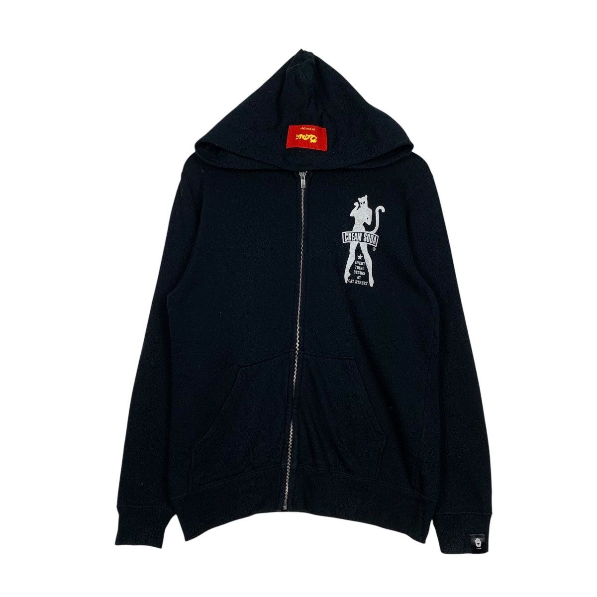 Japanese Brand Japanese Brand Cream Soda Devil Zipper Hoodie Size US M / EU 48-50 / 2 - 2 Thumbnail