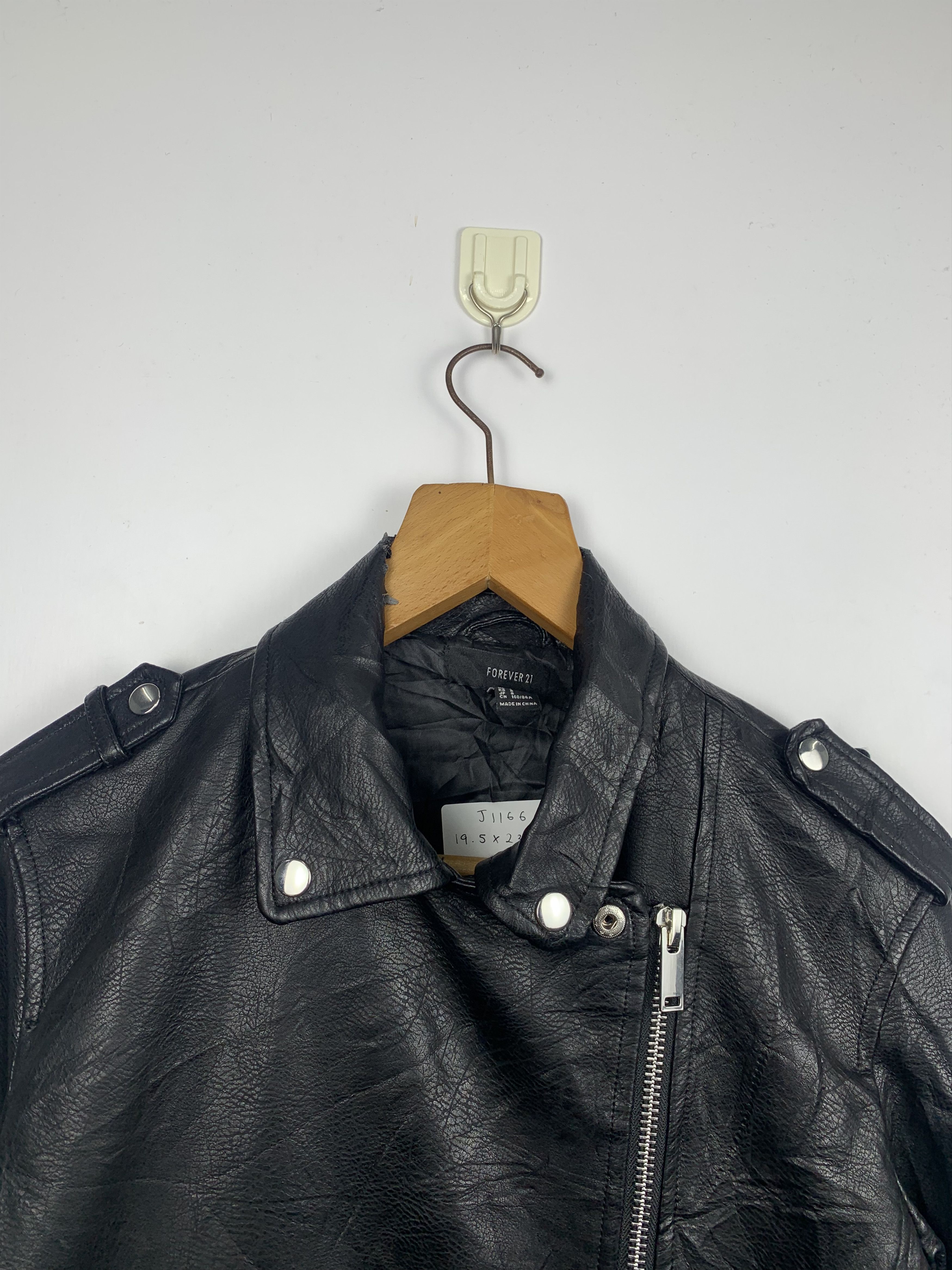 Forever 21 Forever 21 Leather Punk Jacket J1166 Size US S / EU 44-46 / 1 - 2 Thumbnail
