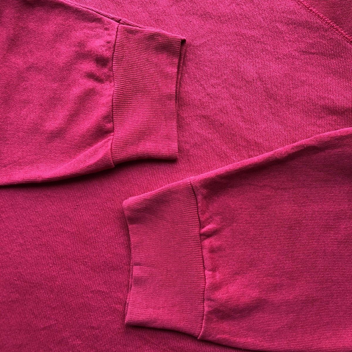 Tultex × Vintage Vintage Sweatshirt Tultex Magenta 90s Size US XL / EU 56 / 4 - 4 Thumbnail