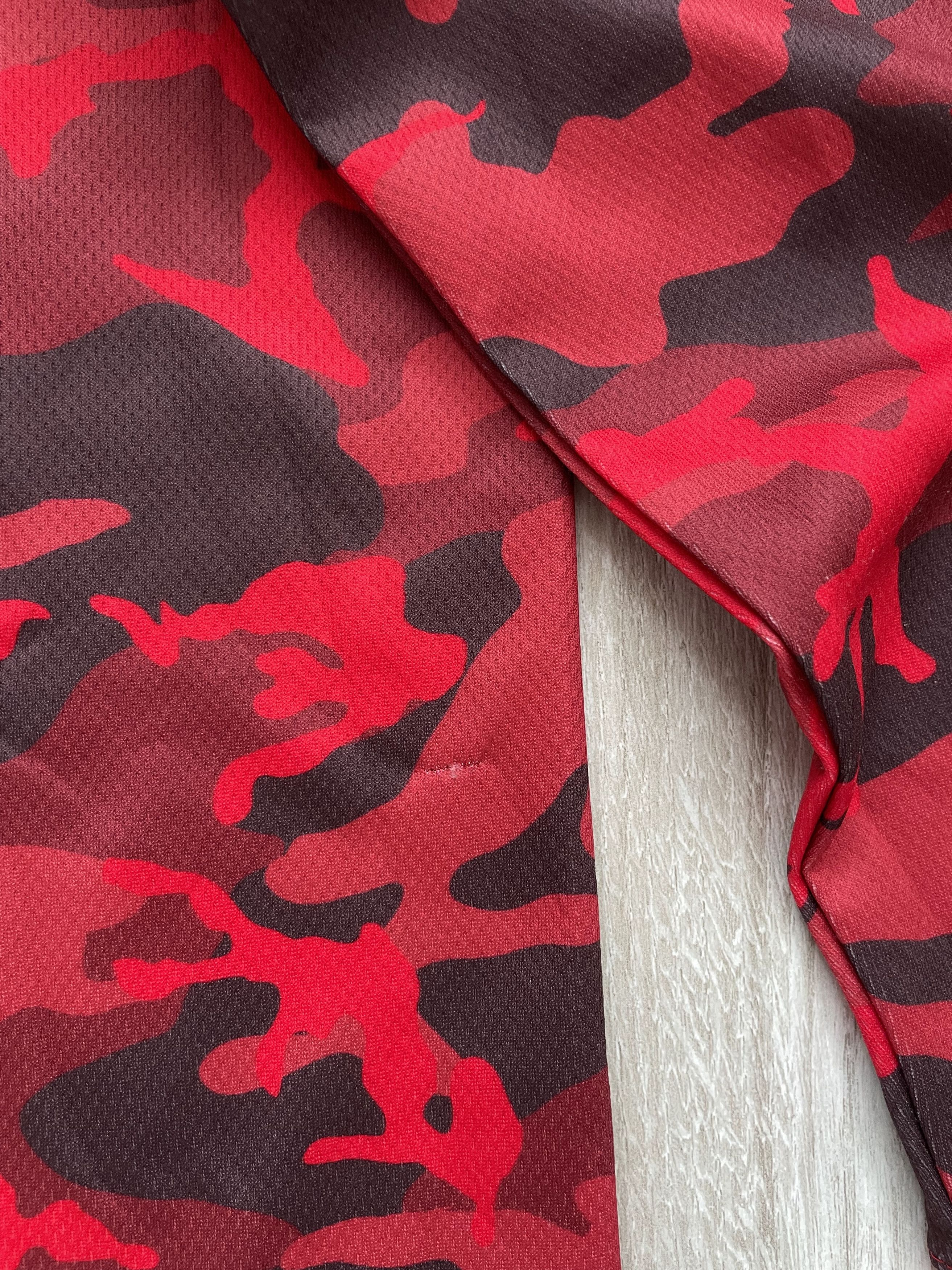 NFL NFL New York Long Sleeve Red Camo Jersey Size US M / EU 48-50 / 2 - 8 Thumbnail