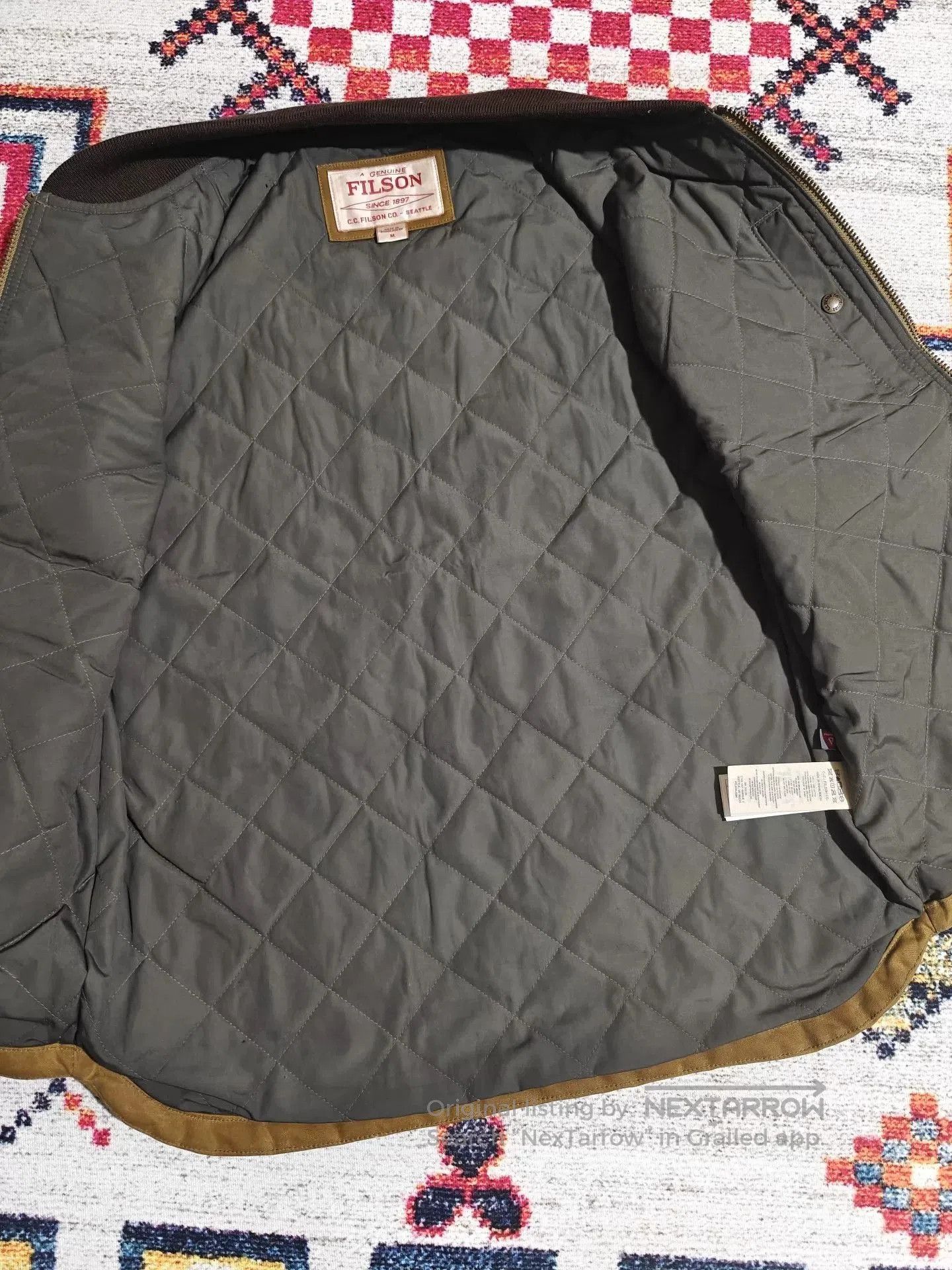 Filson Filson Tin Waxed Cotton Vest. Size US M / EU 48-50 / 2 - 5 Thumbnail