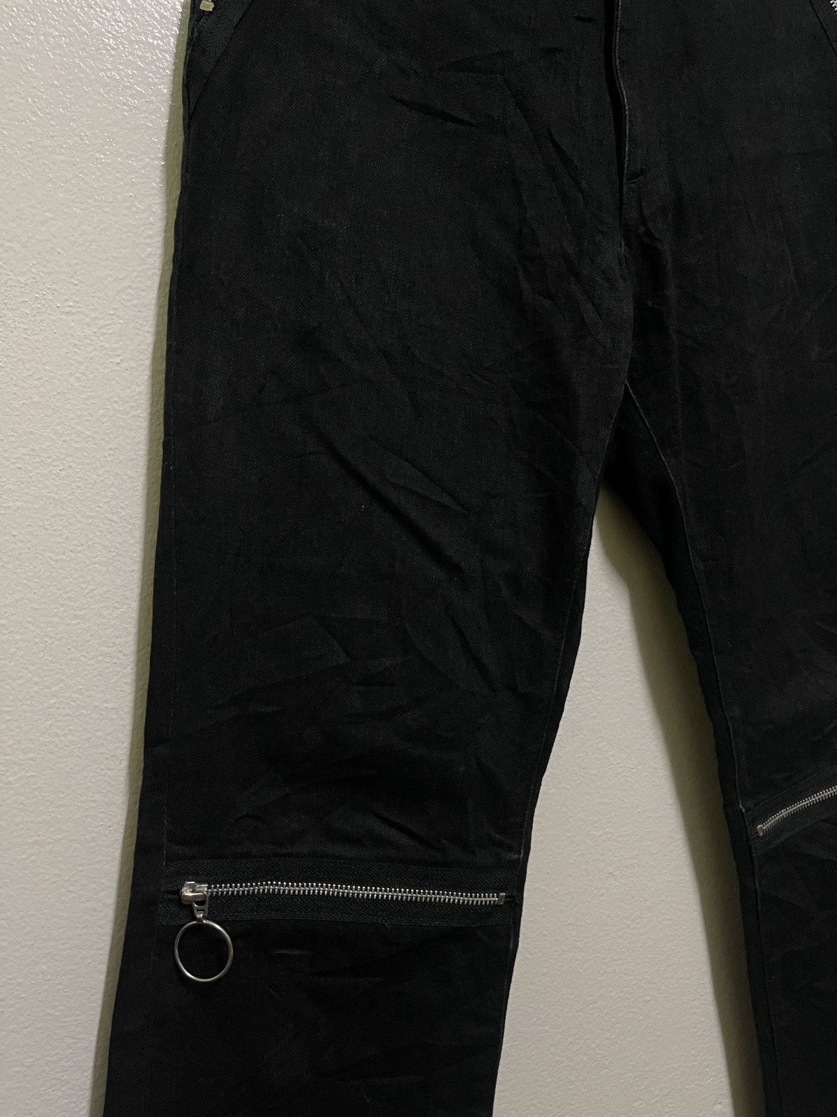 JOHN LAWRENCE SULLIVAN × Japanese Brand × Seditionaries John Lawrence Sullivan Bondage Zipper Jeans Size US 31 - 3 Thumbnail