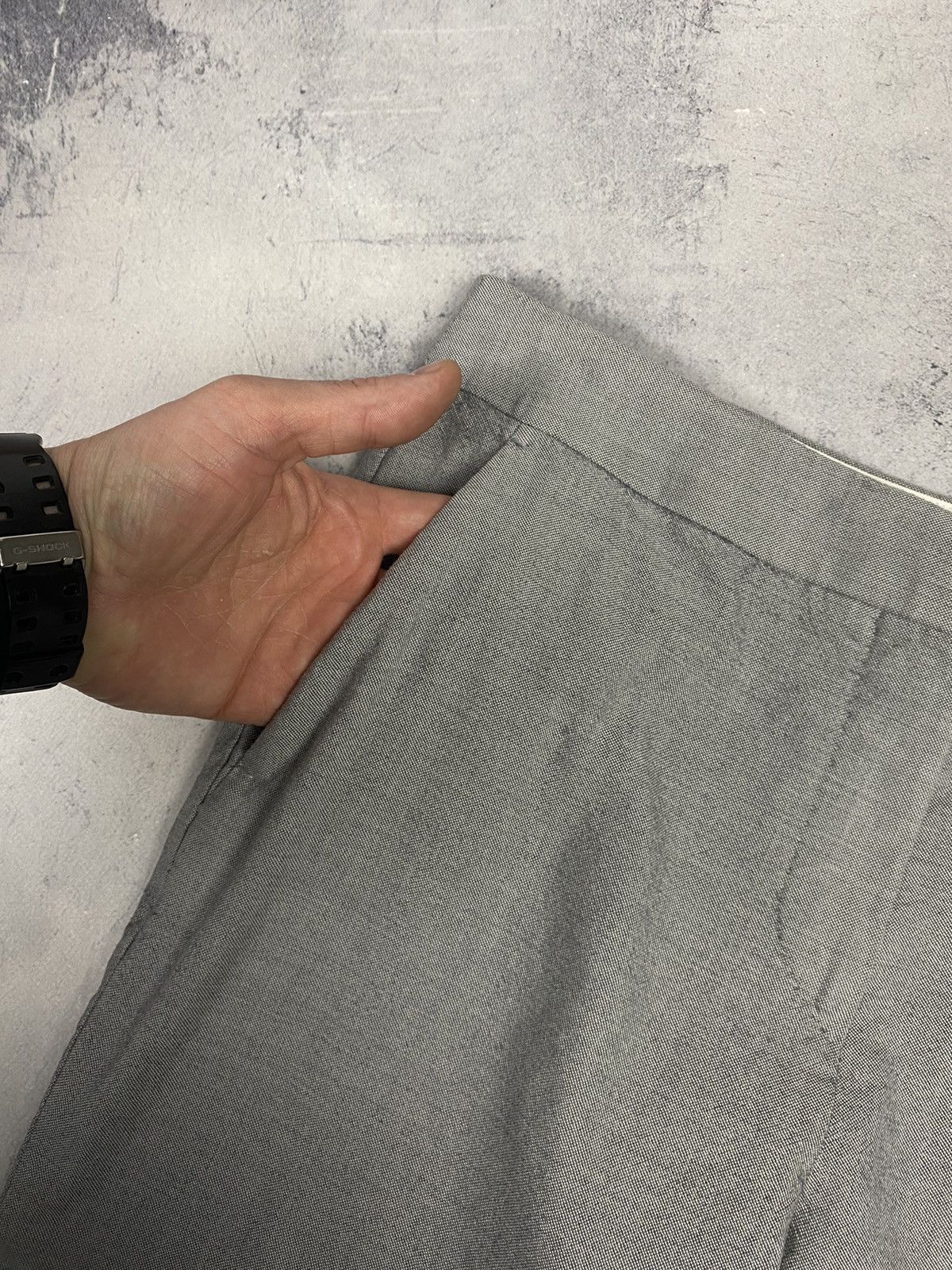 Max Mara Max Mara Italy Designer Wool Casual Pants Size 29" - 5 Thumbnail