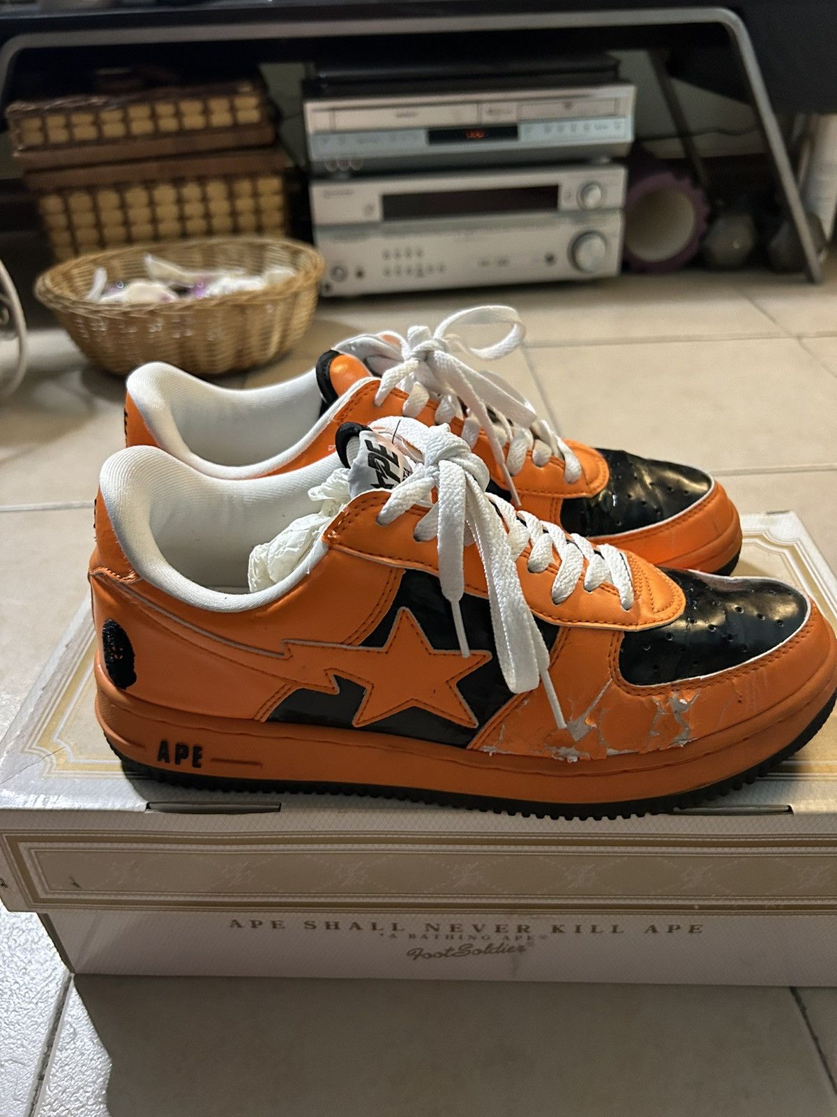 Bape Halloween Bapesta (2005) Size US 10 / EU 43 - 3 Thumbnail