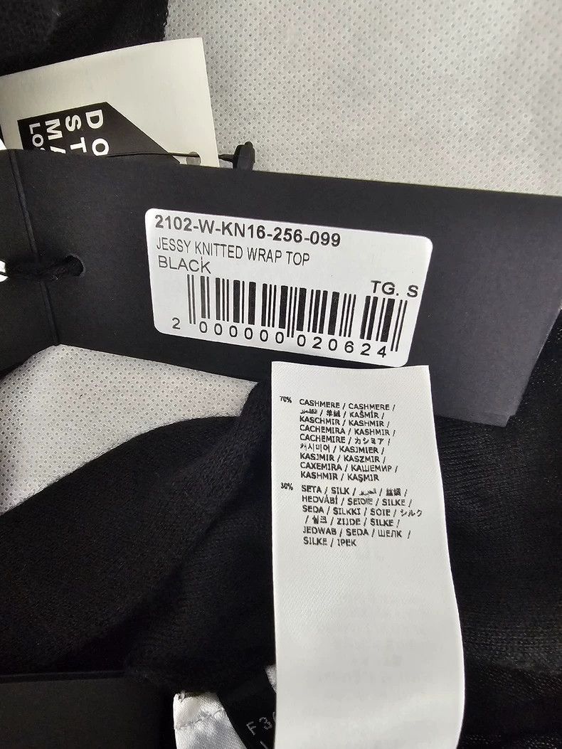 Ann Demeulemeester New Women's Cashmere Silk Blend Vest-2506 Size XXS / US 00 / IT 34 - 8 Thumbnail