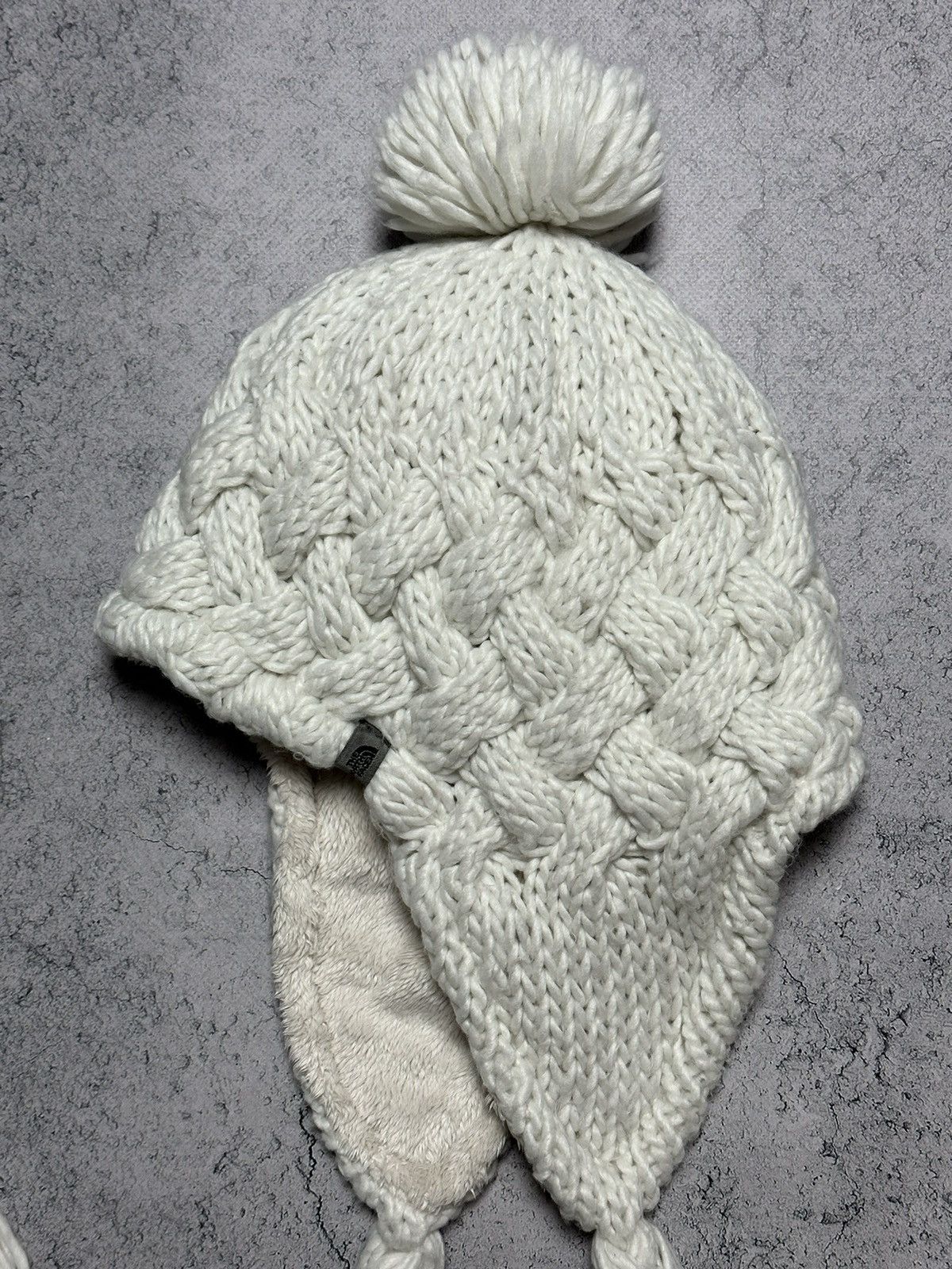 The North Face The North Face Earflap Knit Beanie Hat Ski Size ONE SIZE - 2 Thumbnail