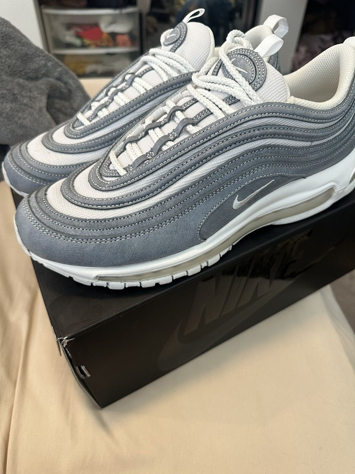 Grey Garcons Nike Cdg Air Max 97 Comme Des Garcons × Nike CDG X