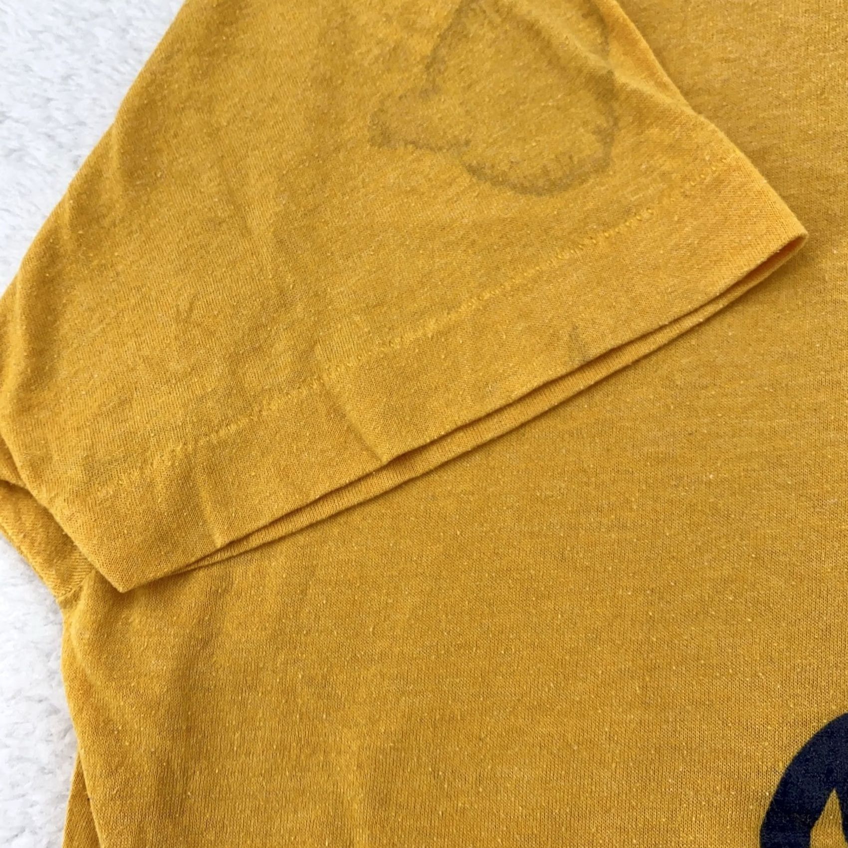 Vintage VINTAGE Georgetown Yacht Basin Shirt Mens M Yellow 80s Nautical Sailboat Graphic Print Crew Neck Short Sleeve Cotton Polyester Size US M / EU 48-50 / 2 - 4 Thumbnail