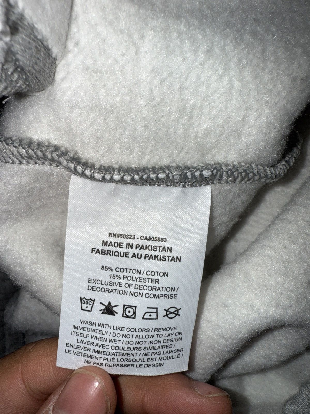 Nike × Supreme Grey supreme sweatpants Size US 34 / EU 50 - 5 Thumbnail