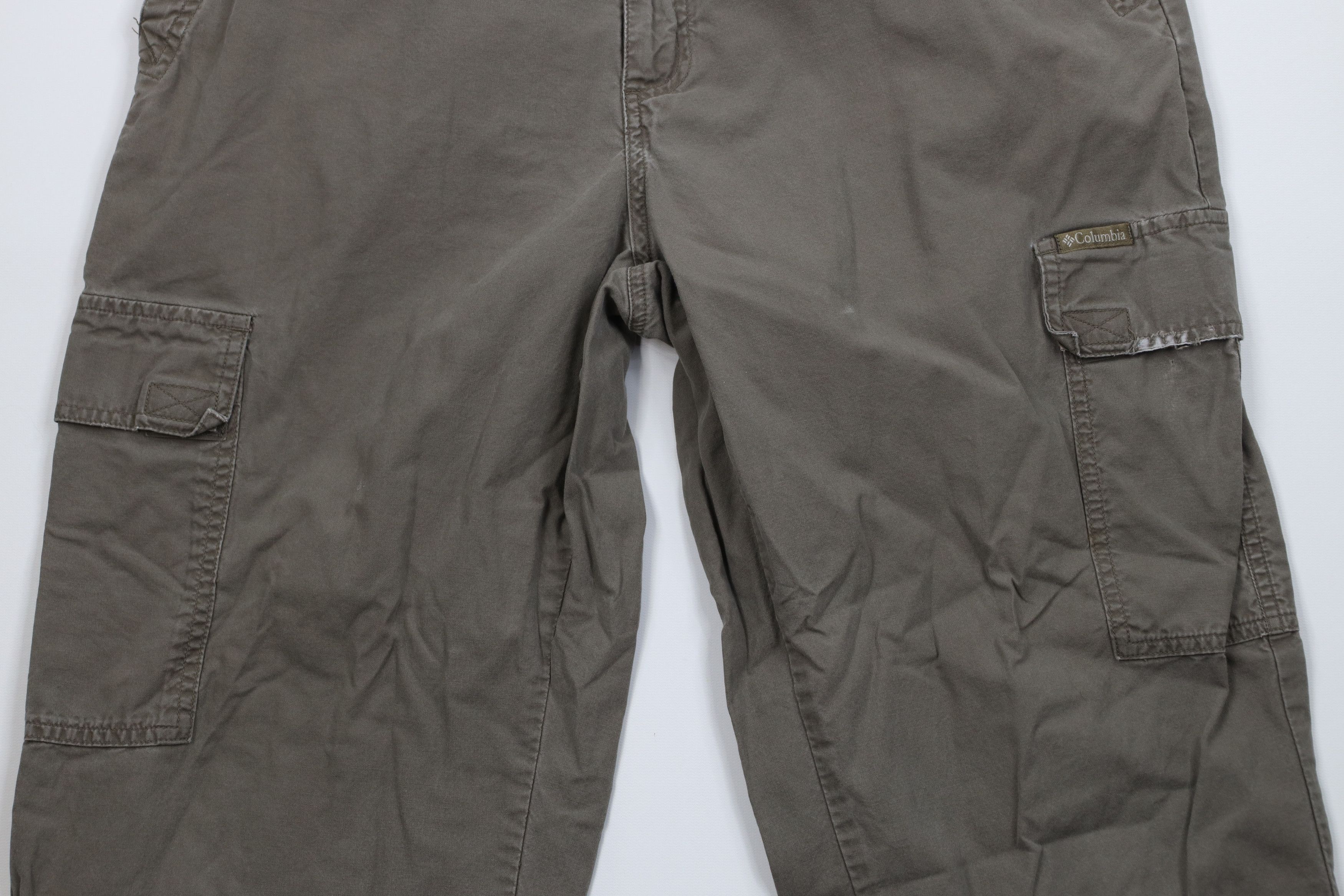 Columbia Vintage 90s Y2K Columbia Wide Leg Trekking Cargo Pants Size US 32 / EU 48 - 3 Thumbnail