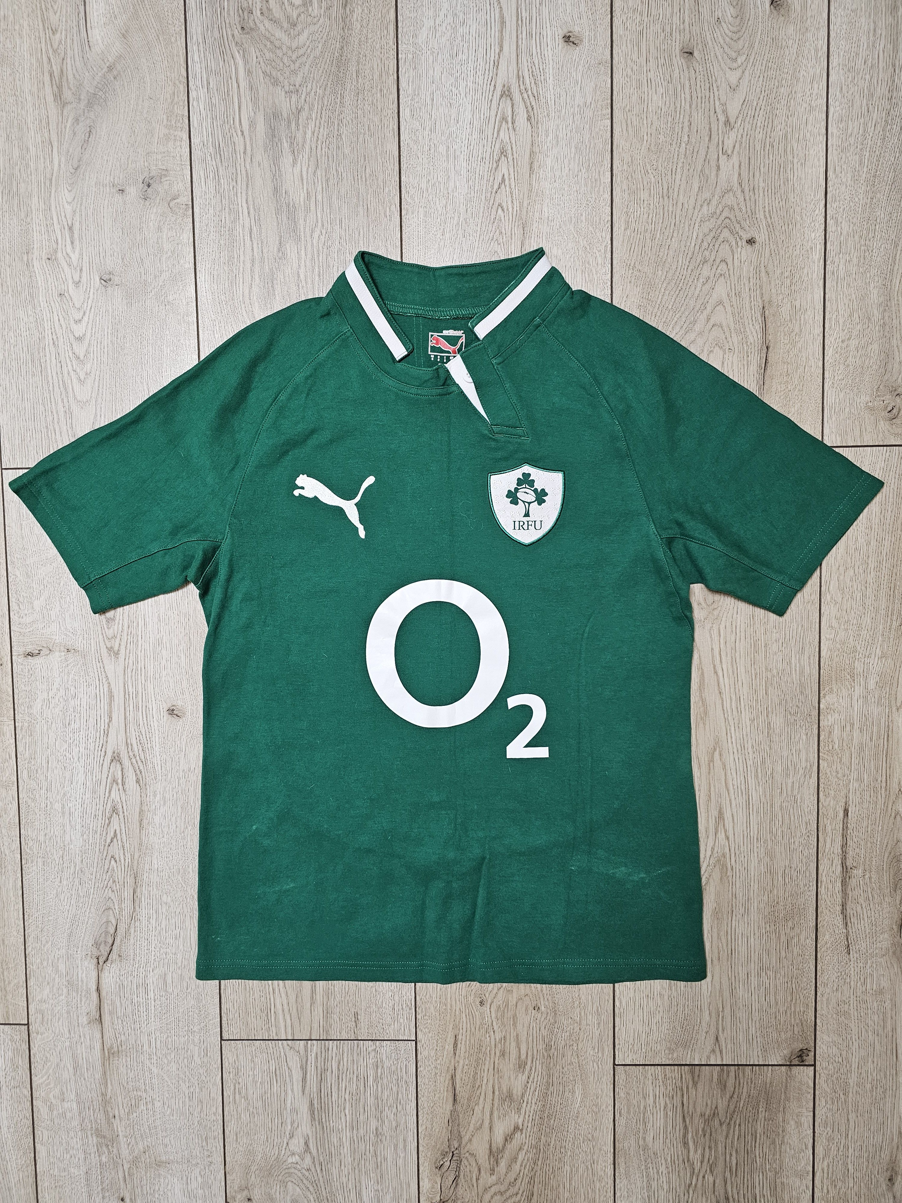 Puma × Vintage IRELAND RUGBY JERSEY VINTAGE IRFU RUGBY SHIRT Size US S / EU 44-46 / 1 - 1 Thumbnail