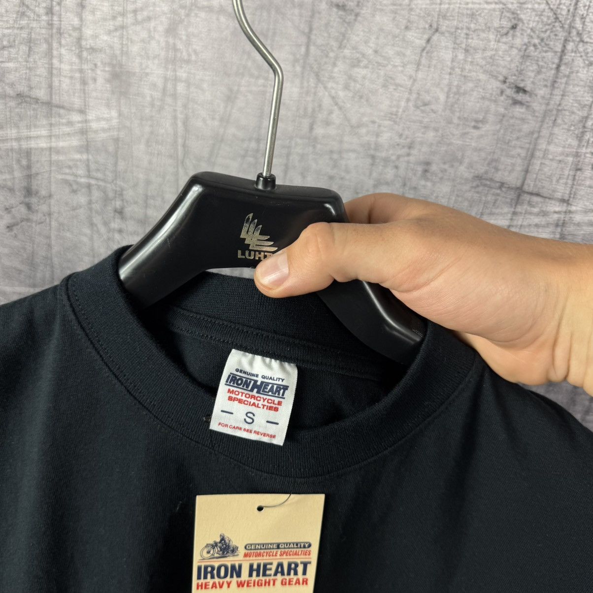 Iron Heart IRON HEART 7.5 OZ LOOPWHELL CREW NECK T-SHIRT TEE Size S Size US S / EU 44-46 / 1 - 6 Thumbnail