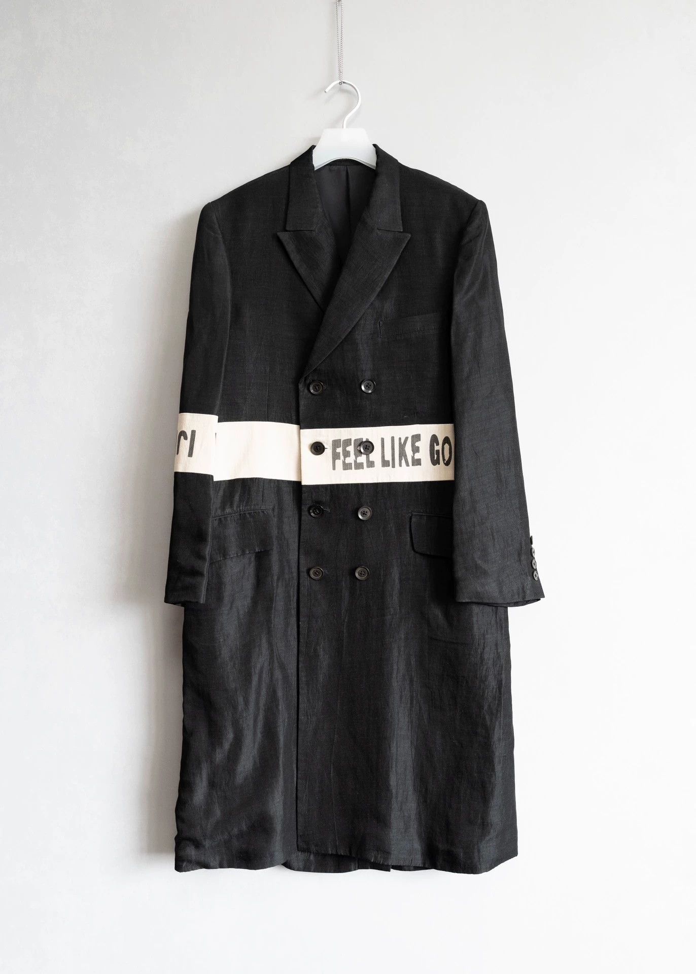Yohji Yamamoto Yohji Yamamoto 08SS Ripped Soldier Bamboo Coat Size 4-2 Size US XL / EU 56 / 4 - 1 Thumbnail