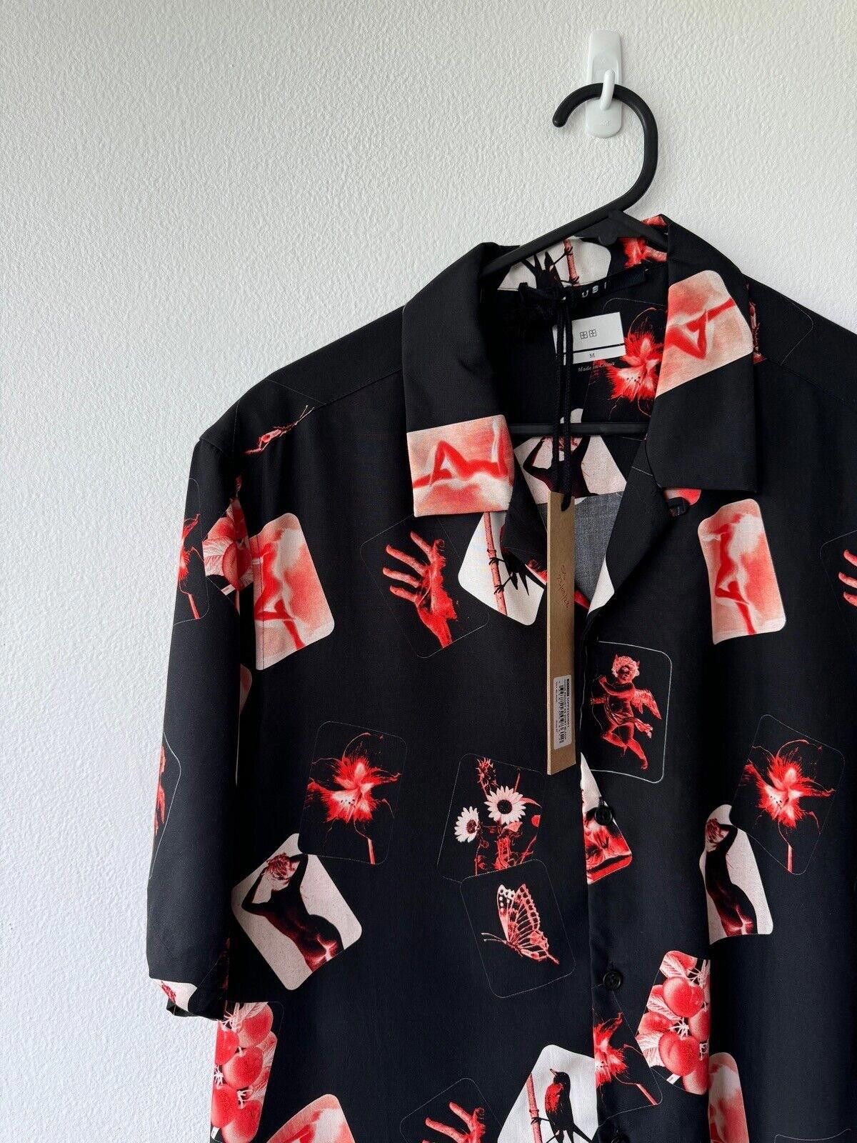 Ksubi new ksubi medium m short sleeve shirt resort icons red black Size US M / EU 48-50 / 2 - 2 Thumbnail