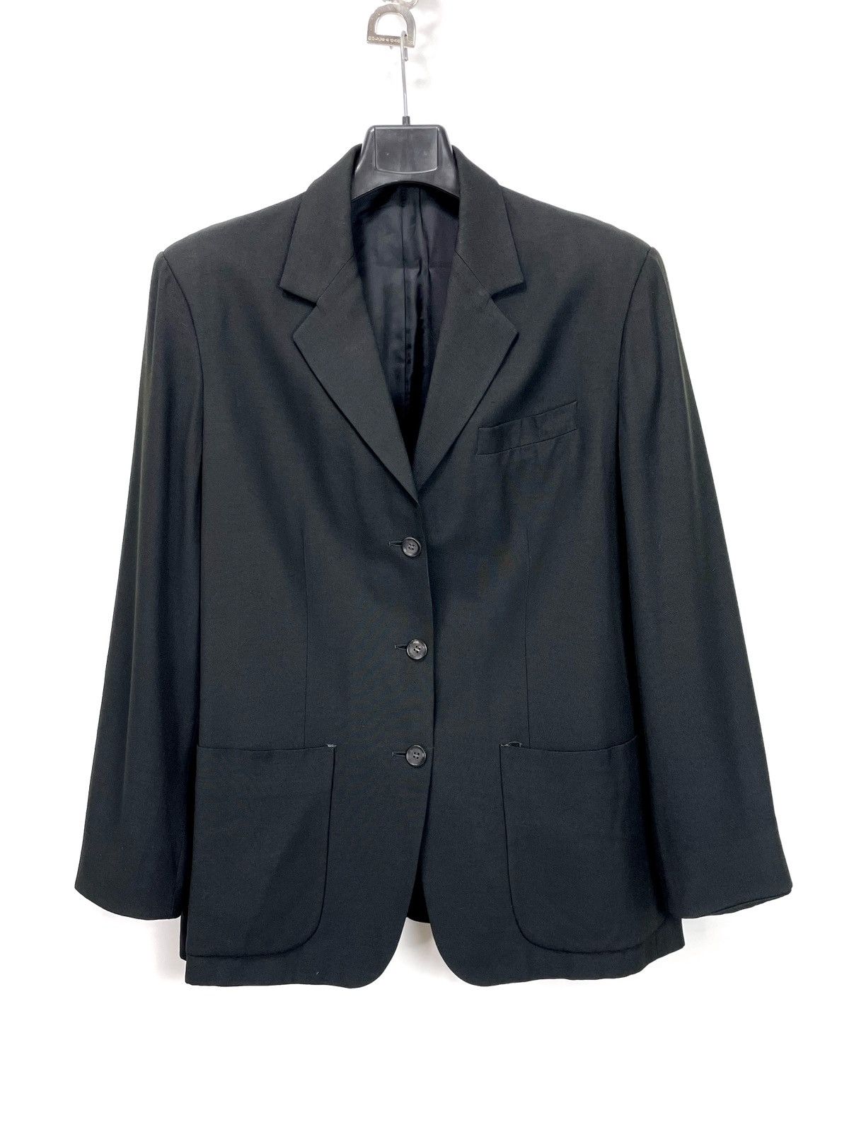 Yohji Yamamoto Vintage Yohji Yamamoto Archive Silk Blend Blazer – Size M Size M / US 6-8 / IT 42-44 - 2 Thumbnail