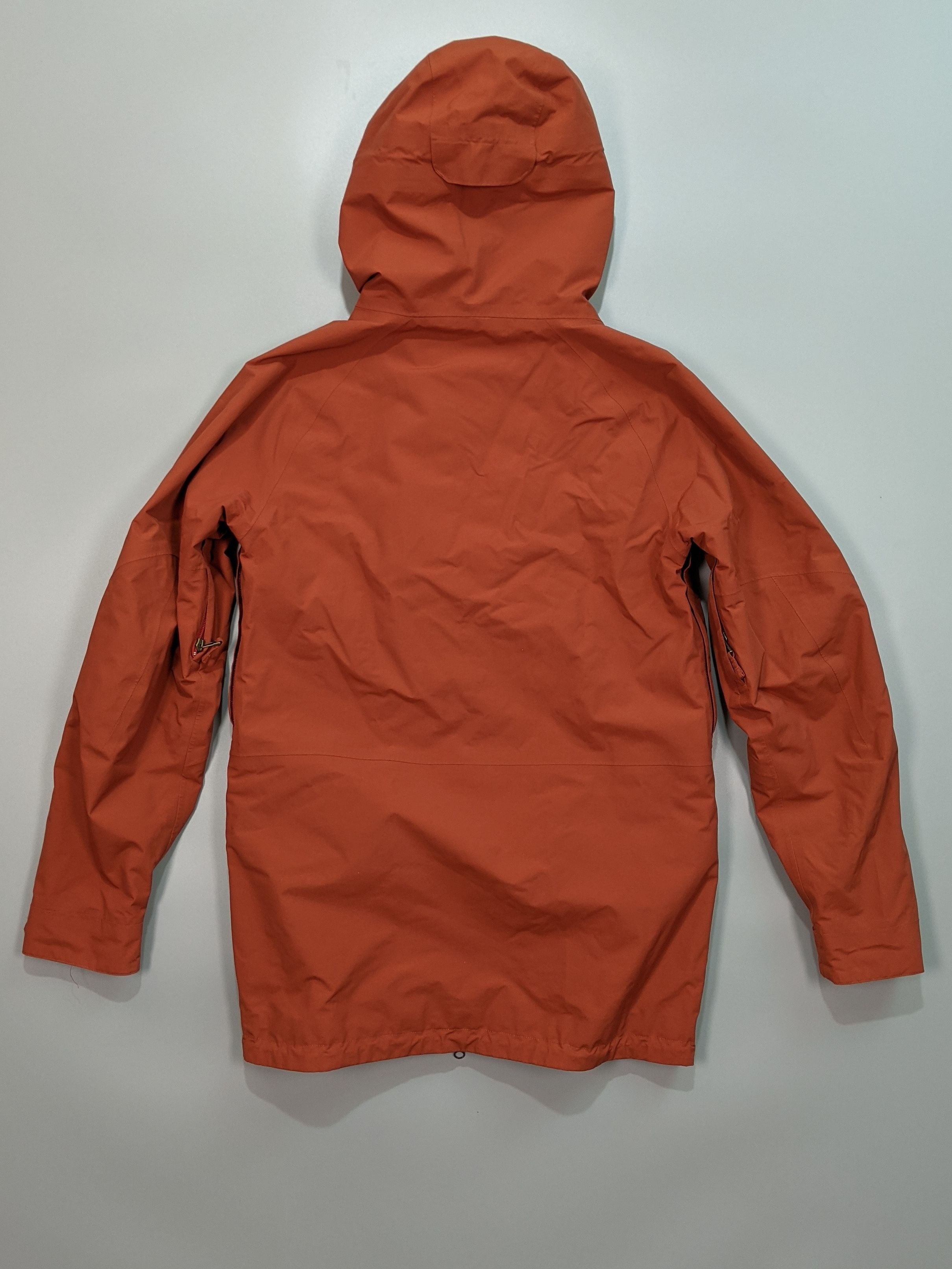 BURTON Gore-Tex Jacket Size S - Orange Waterproof Winter