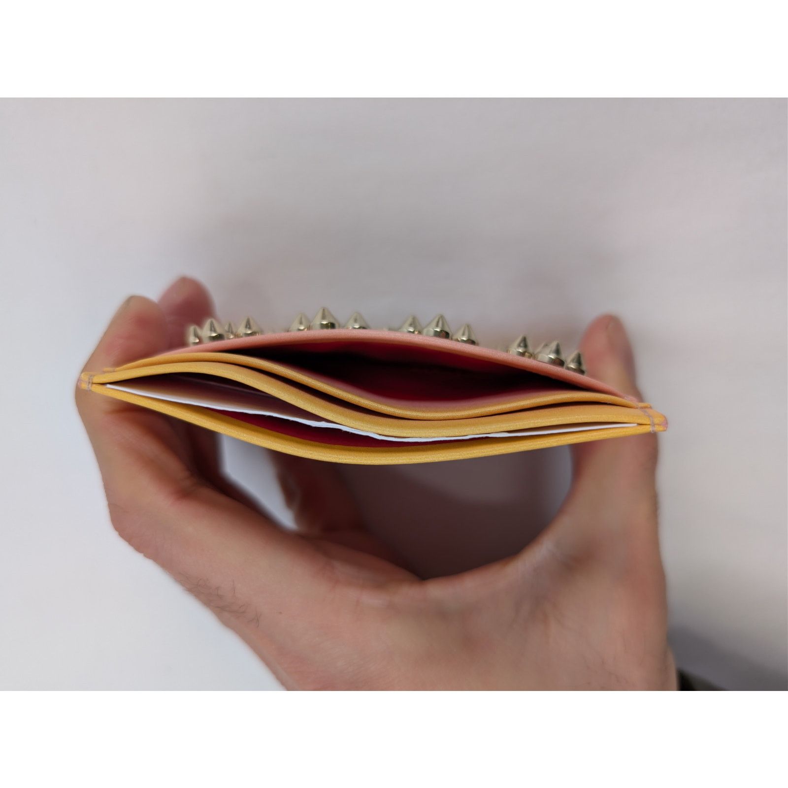 Christian Louboutin o1rshd1 Q:2 / Size: OS / Kios Loubisky Spike card holder Size ONE SIZE - 7 Thumbnail