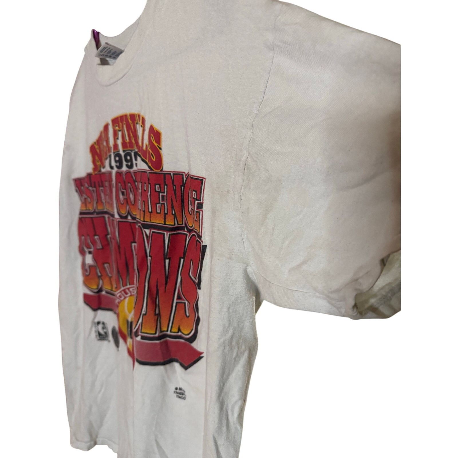 Delta Vintage Houston Rockets Tee Size US L / EU 52-54 / 3 - 3 Thumbnail