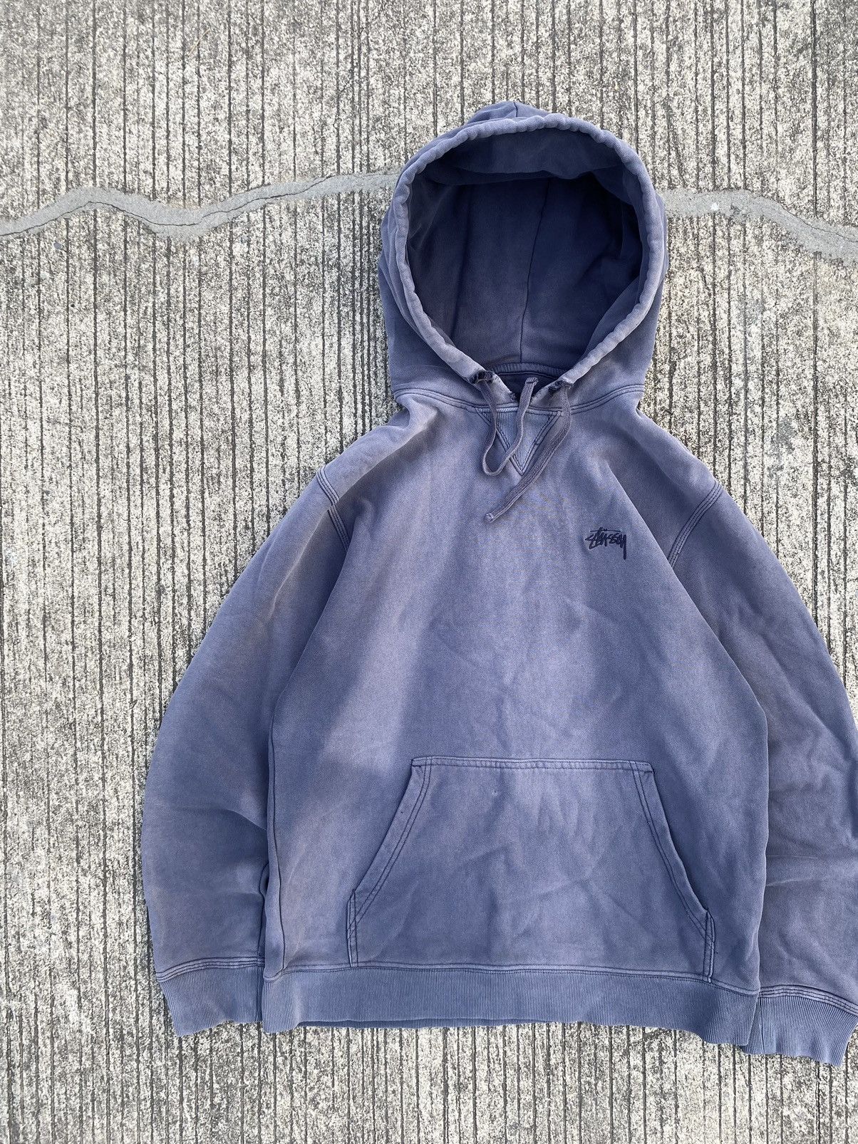 Stussy Vintage Faded Stussy Hoodie Size US S / EU 44-46 / 1 - 2 Thumbnail