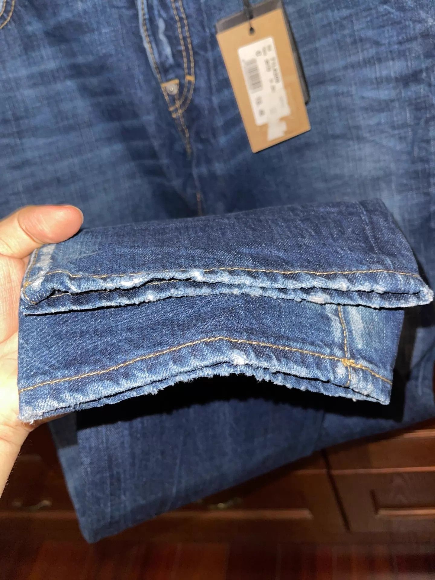 Dsquared2 D2 mid-rise slim blue denim jeans 48 new with tags Size US 32 / EU 48 - 7 Thumbnail