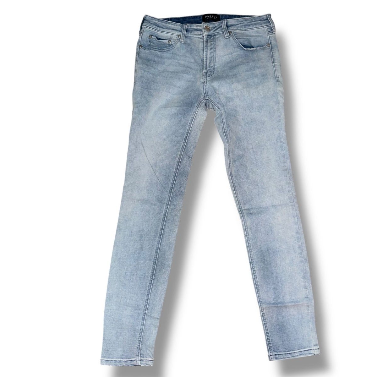 Pacsun PacSun Active Stretch Skiniest light wash jeans Size US 32 / EU 48 - 4 Thumbnail