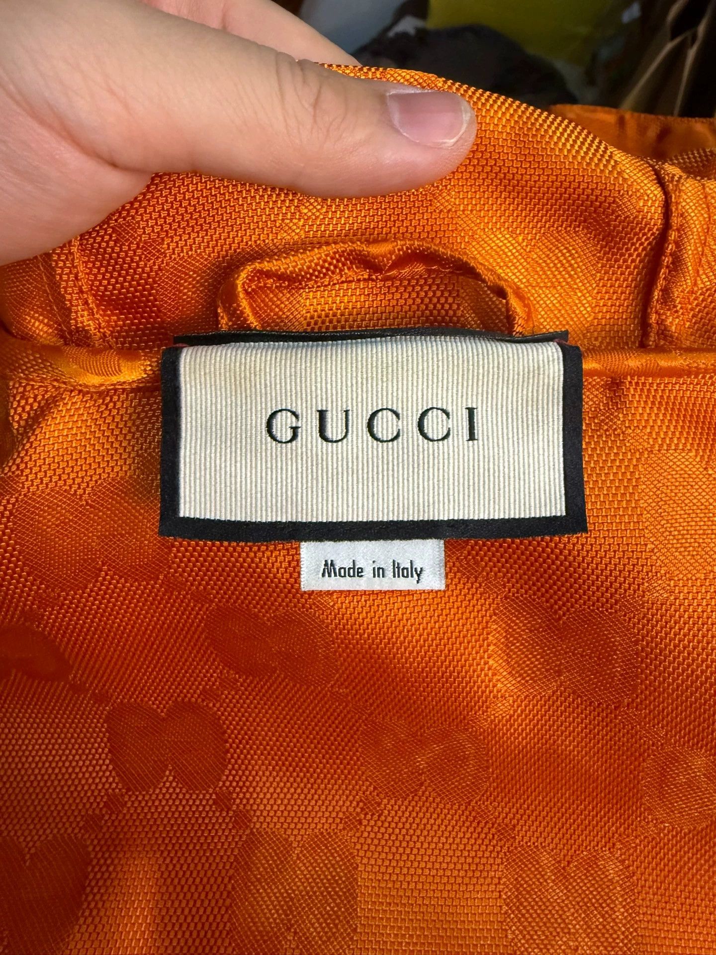 Gucci Gucci Oversized Full Logo Reflective Jacket 40 Size S / US 4 / IT 40 - 5 Thumbnail