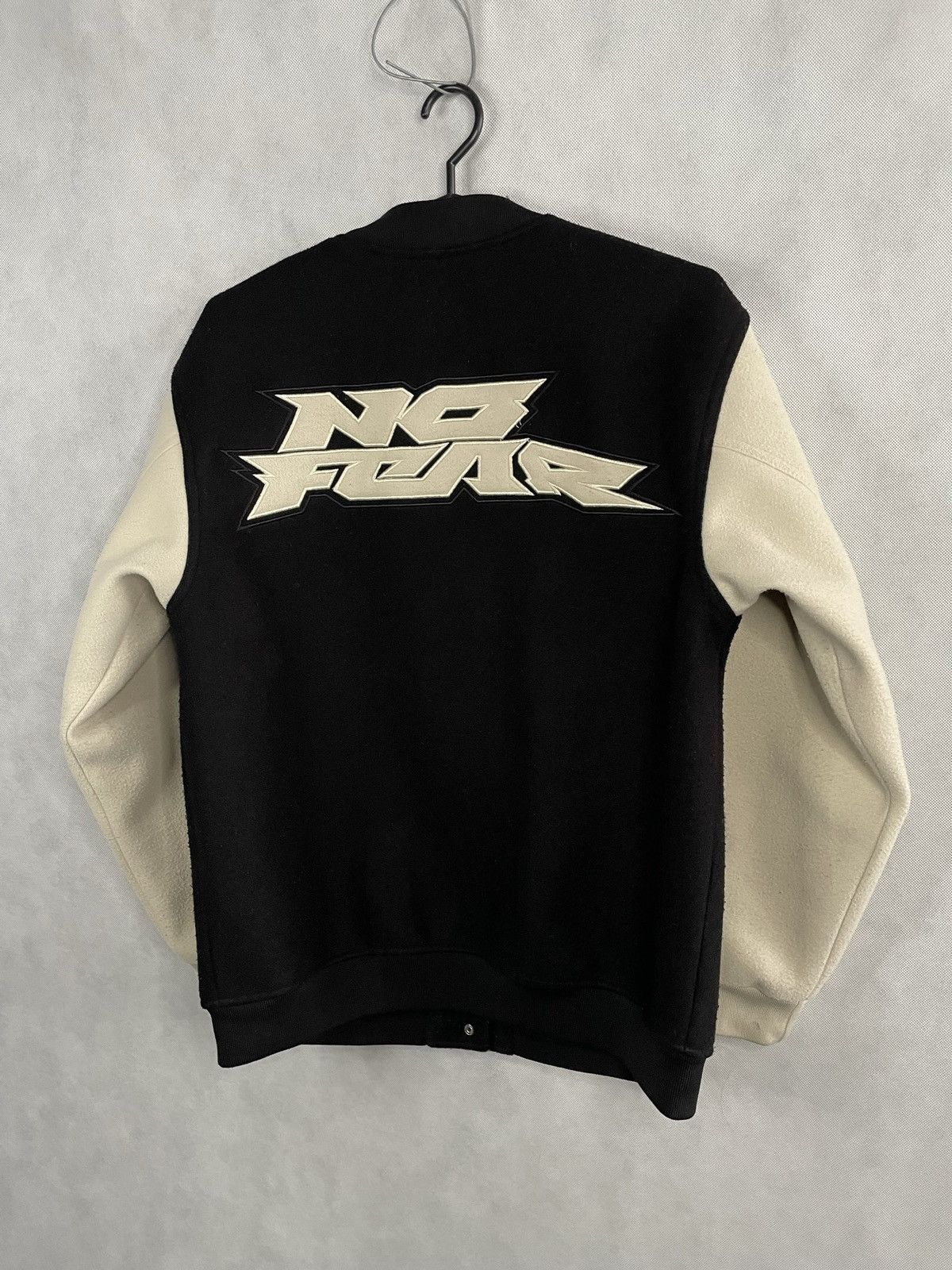 No Fear 💥No Fear Embroidery Spellout Varsity Jacket Size US S / EU 44-46 / 1 - 7 Thumbnail