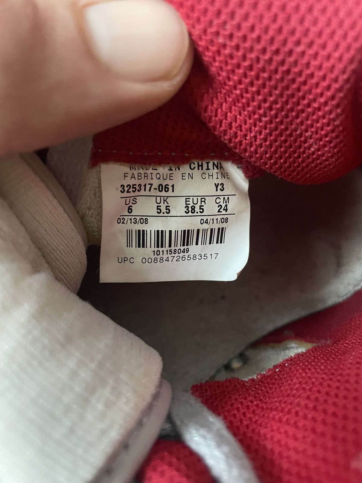 Nike Nike Vandal High Supreme VNTG Silver/Red Size US 6 / IT 36 - 8 Thumbnail