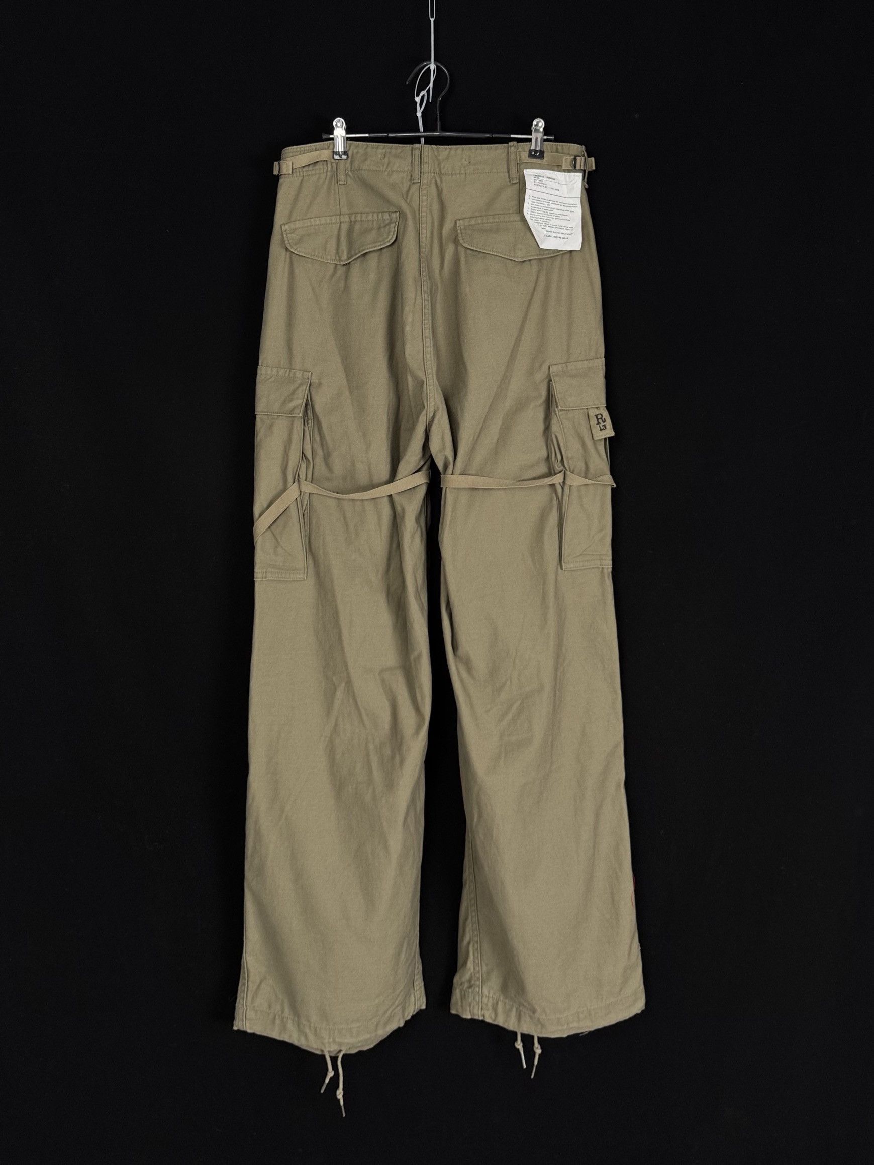 R13 UNWORN* R13 MARK MILITARY CARGO PANTS Vintage Olive Size US 32 / EU 48 - 7 Thumbnail