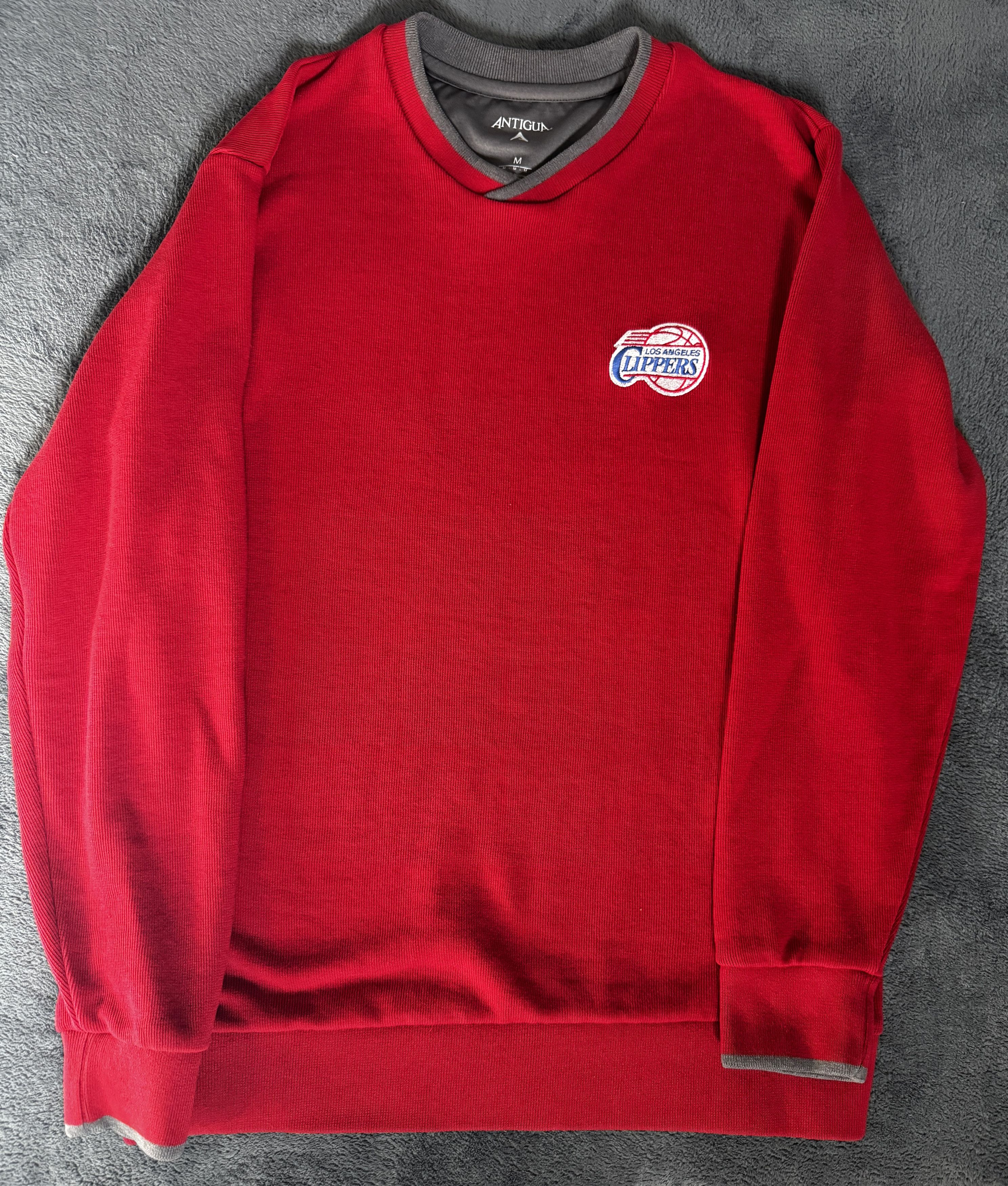 Antigua Antigua Apparel Men's Red Sweatshirt Size US M / EU 48-50 / 2 - 1 Thumbnail