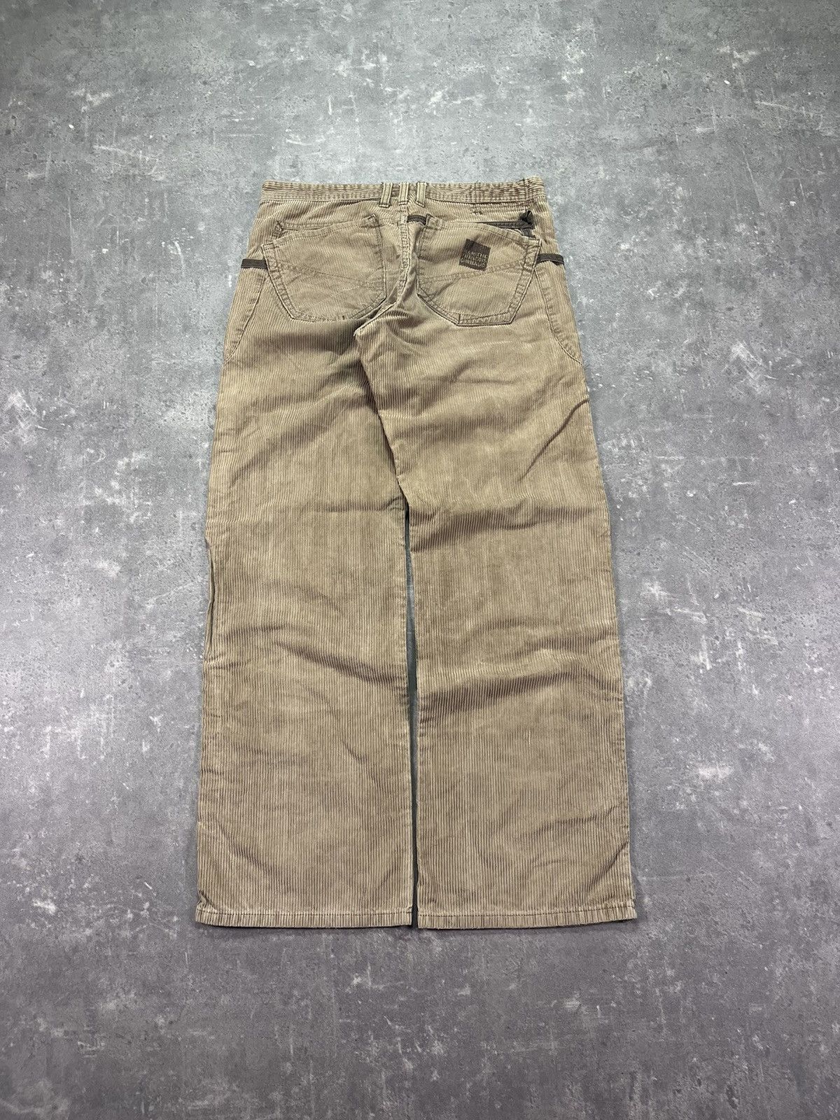 Marithe + Francois Girbaud 00s Marithe Francois Girbaud Corduroy Large Texas Pants 31 Size US 31 - 2 Thumbnail